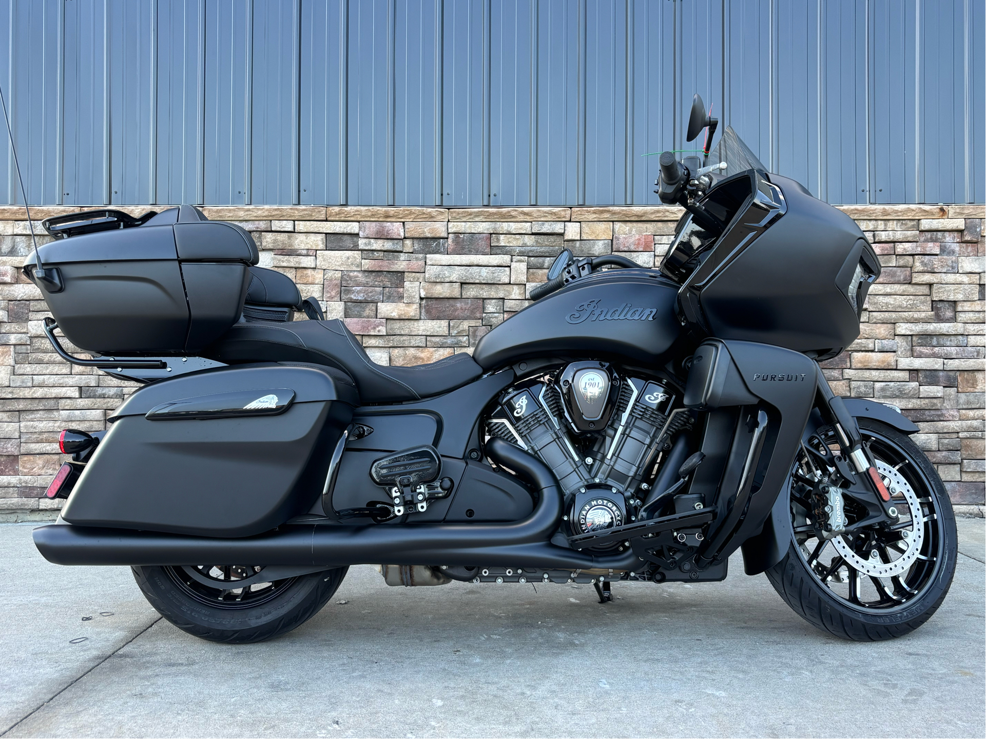 2024 Indian Motorcycle Pursuit® Dark Horse® with PowerBand Audio Package in Columbia, Missouri - Photo 1