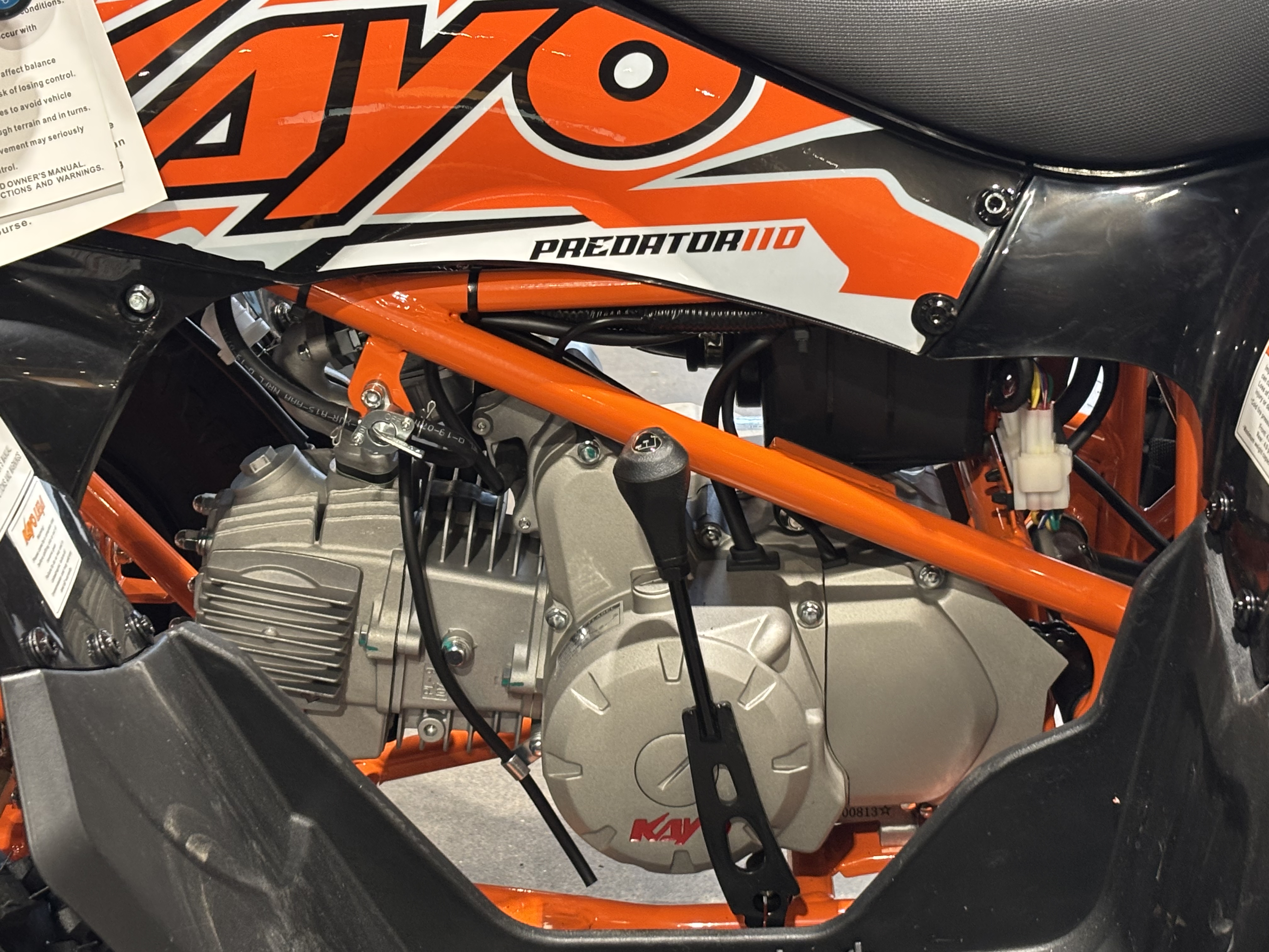 2025 Kayo Predator 110 in Columbia, Missouri - Photo 9