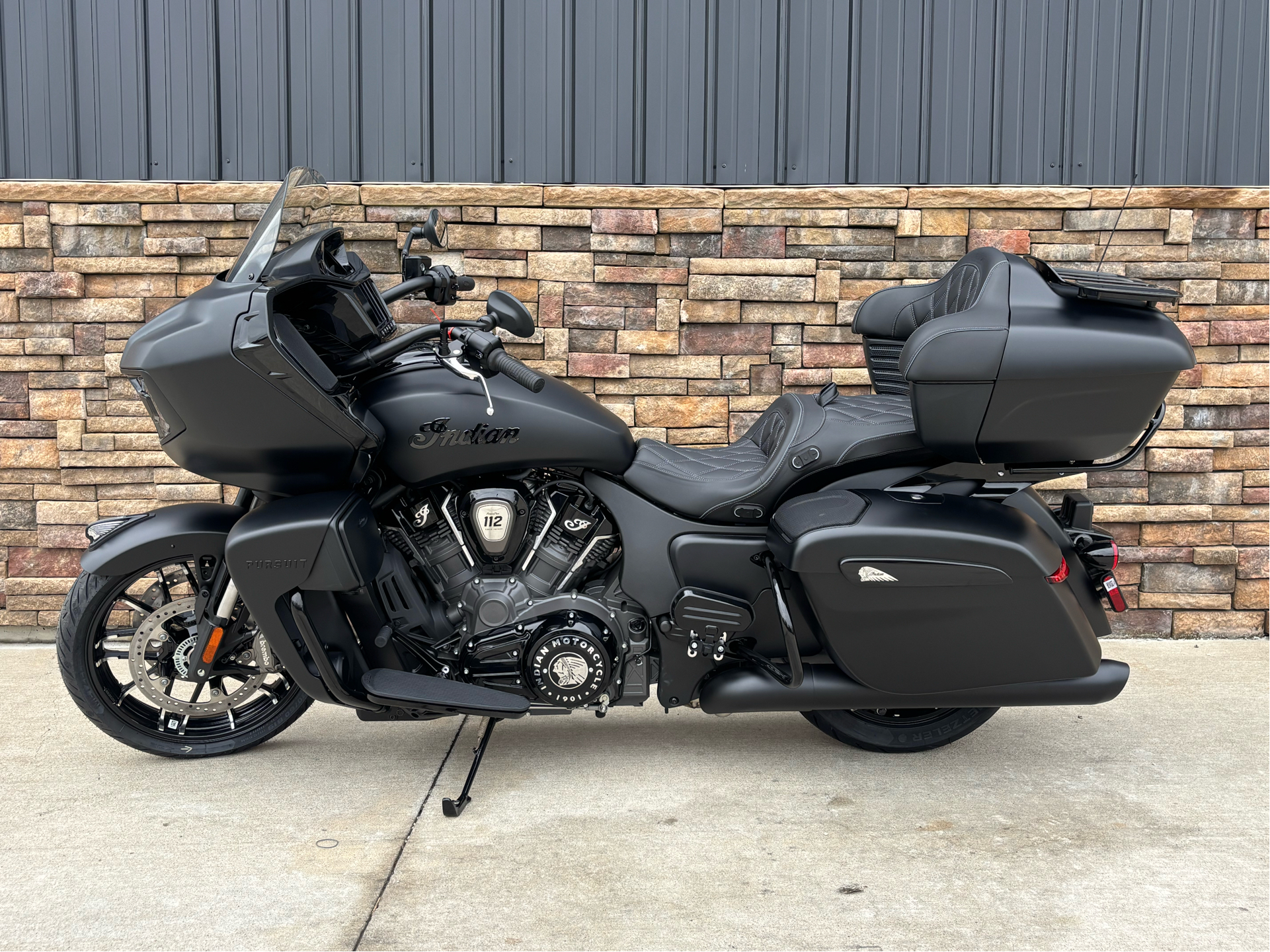 2025 Indian Motorcycle Pursuit® Dark Horse® with 112 and Powerband Audio Package in Columbia, Missouri - Photo 1