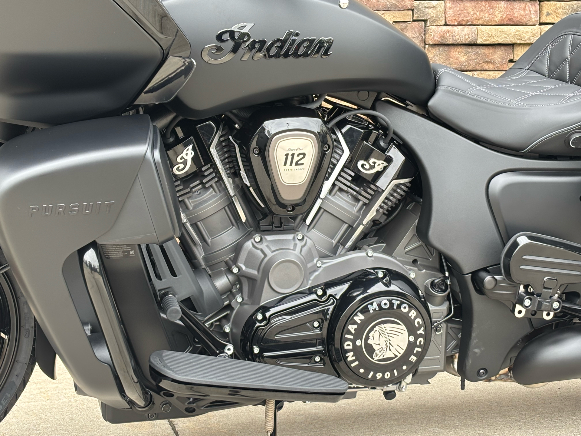 2025 Indian Motorcycle Pursuit® Dark Horse® with 112 and Powerband Audio Package in Columbia, Missouri - Photo 5