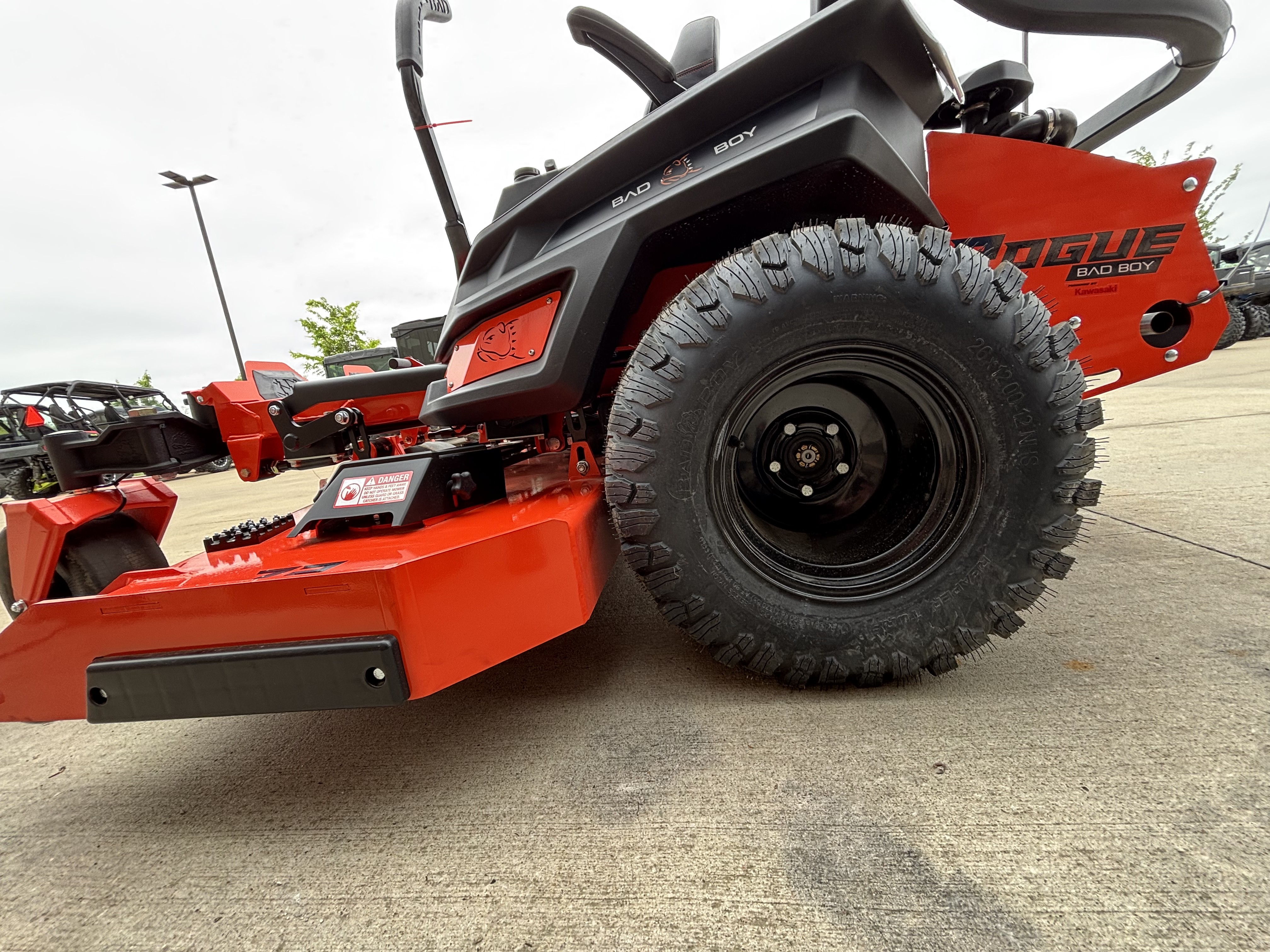 2026 Bad Boy Mowers Rogue 72 in. Kawasaki FX1000V EFI 38.5 hp in Columbia, Missouri - Photo 8
