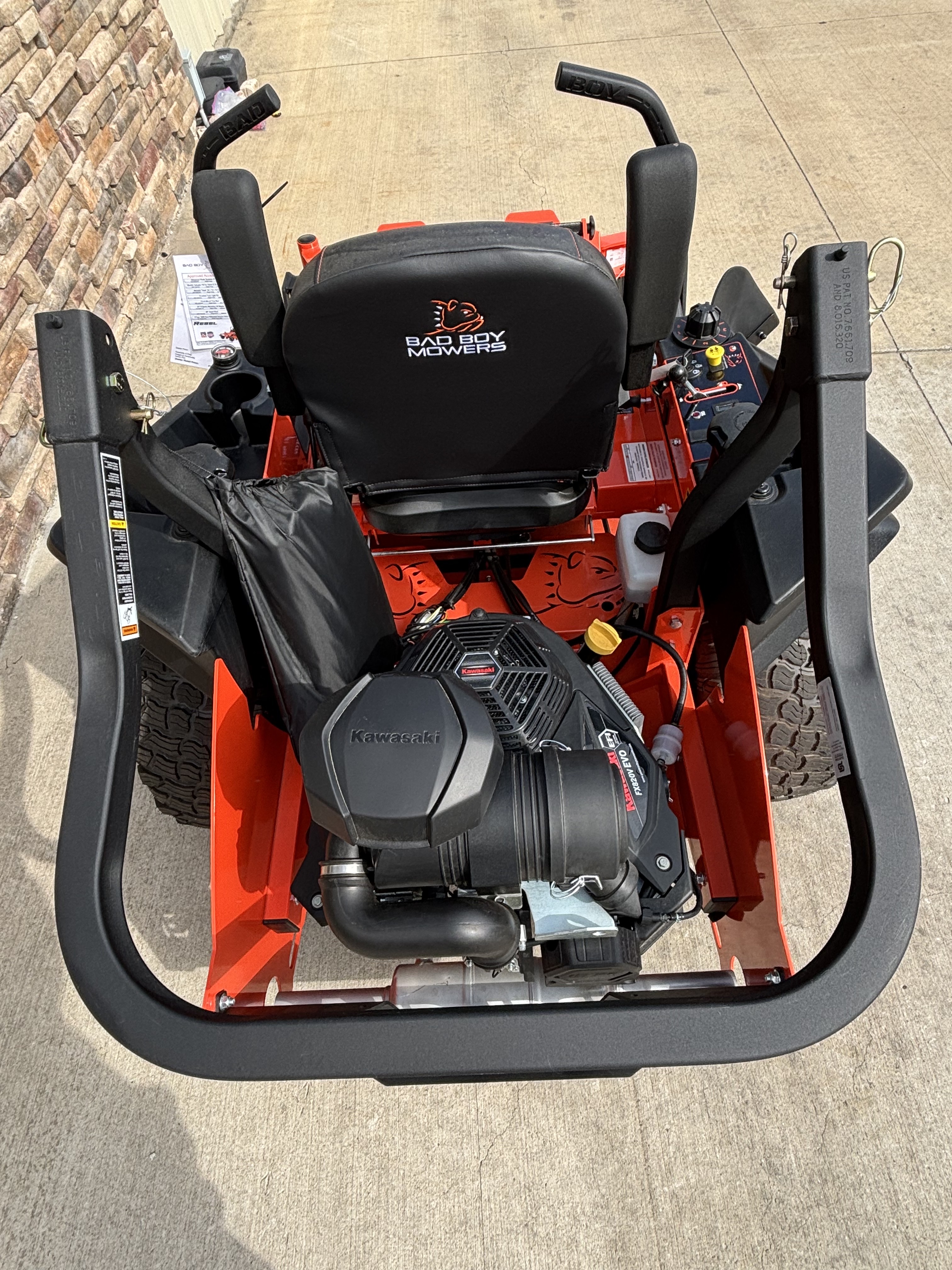 2026 Bad Boy Mowers Rebel 61 in. Kawasaki FX820V EVO EFI 34 hp in Columbia, Missouri - Photo 7
