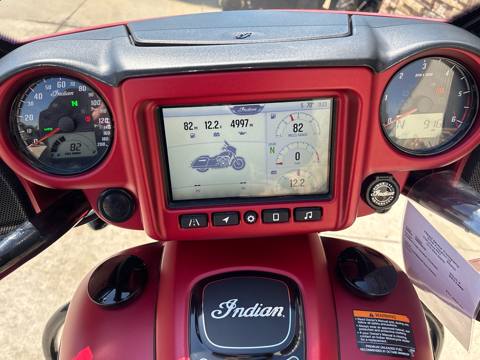 2023 Indian Motorcycle Chieftain® Dark Horse® in Columbia, Missouri - Photo 7