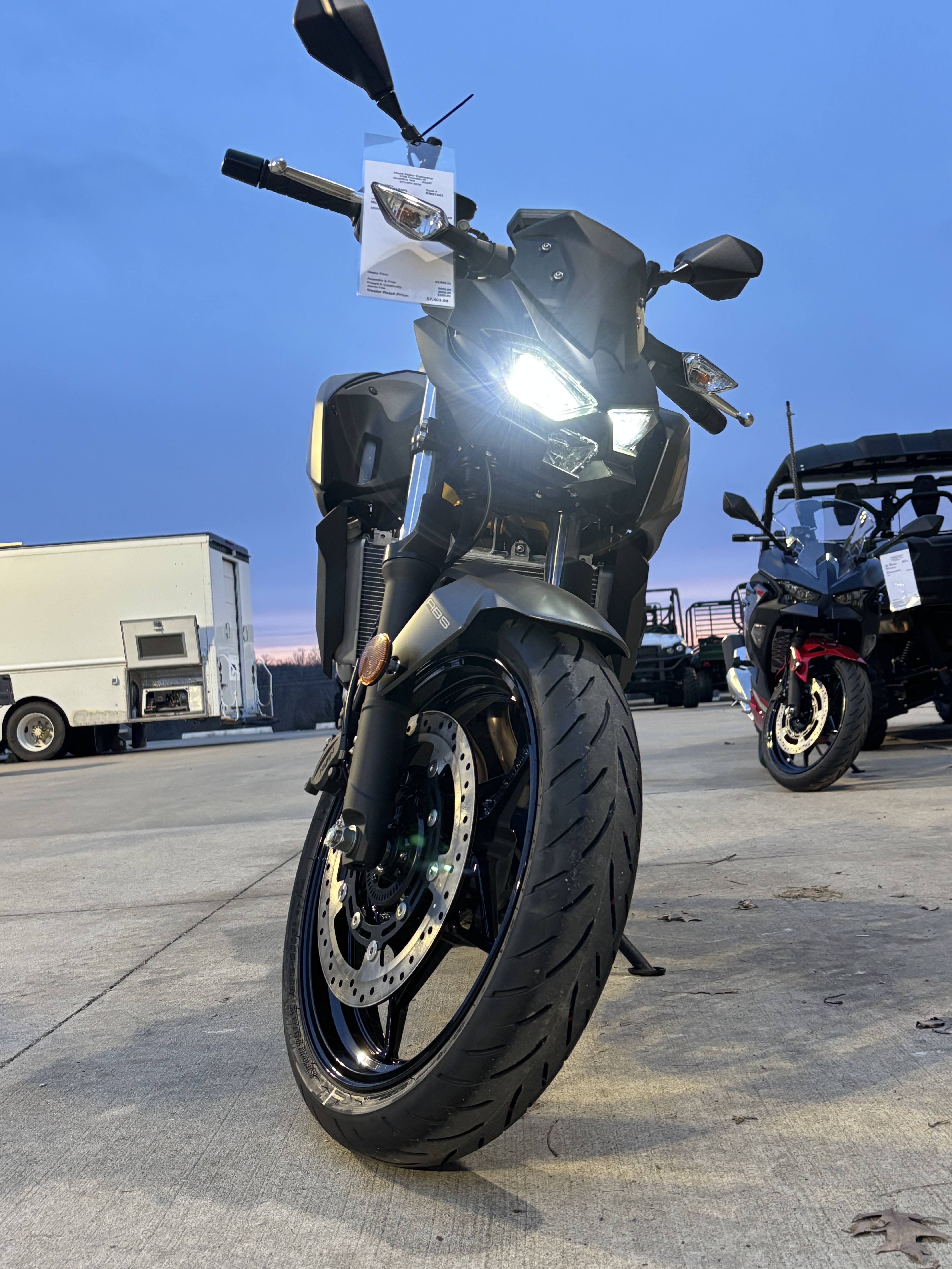 2026 Kawasaki Z500 ABS in Columbia, Missouri - Photo 12