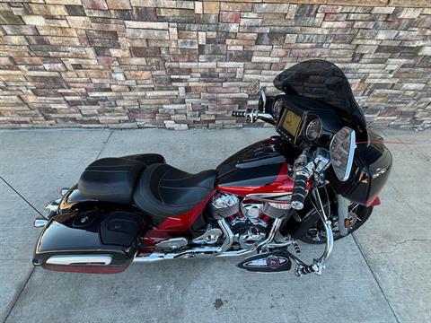 2020 Indian Motorcycle CHFTN ELITE, THNDR BLK CRYSTL/RD CANY, 49ST Elite in Columbia, Missouri - Photo 6