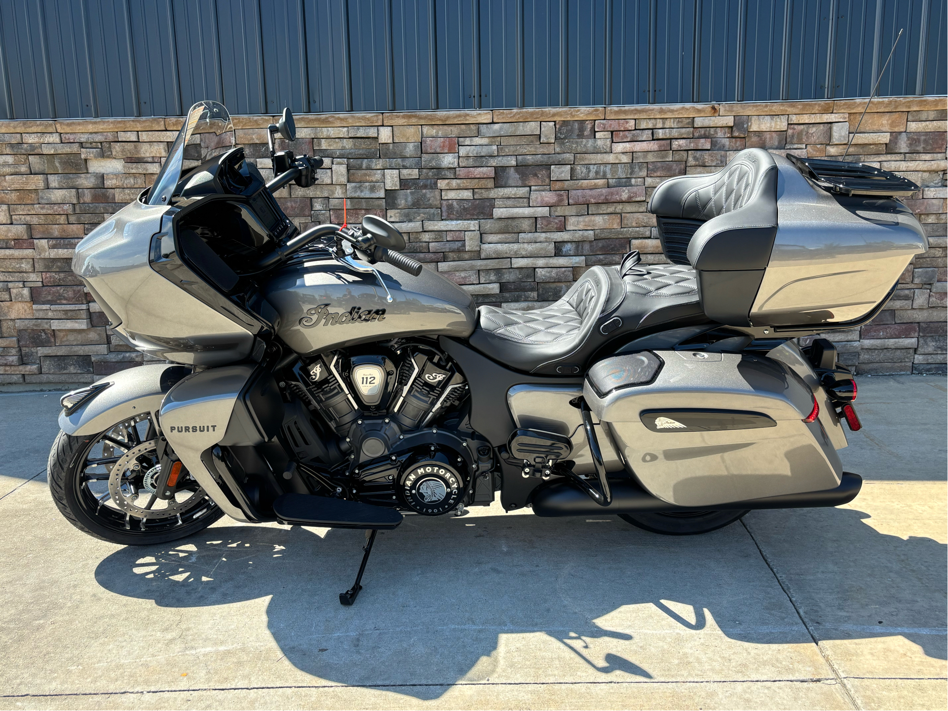 2025 Indian Motorcycle Pursuit® Dark Horse® with 112 and Powerband Audio Package in Columbia, Missouri - Photo 1