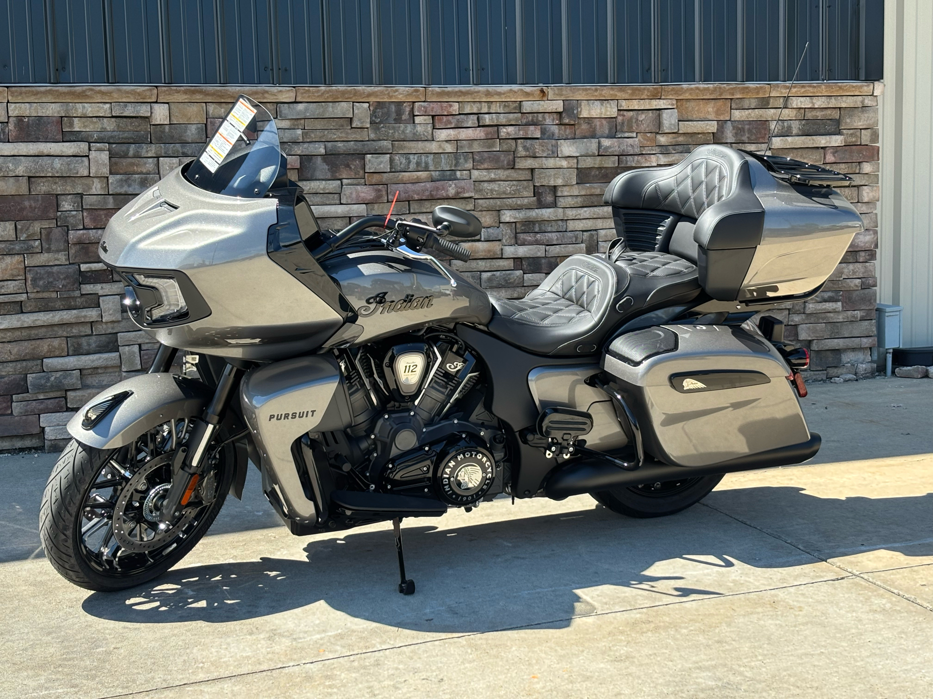 2025 Indian Motorcycle Pursuit® Dark Horse® with 112 and Powerband Audio Package in Columbia, Missouri - Photo 3