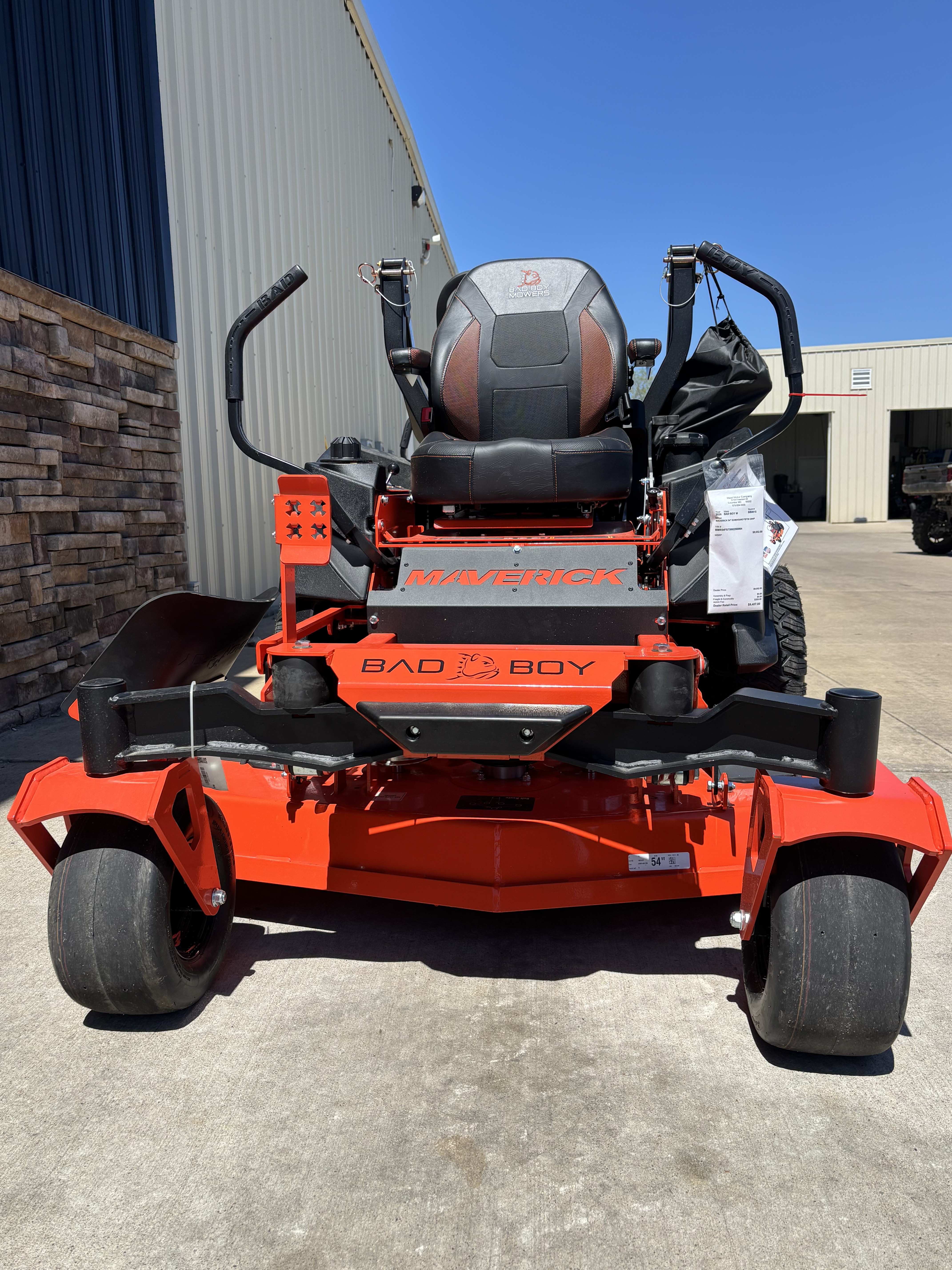 2026 Bad Boy Mowers Maverick 54 in. Kawasaki FS730V 24 hp in Columbia, Missouri - Photo 8