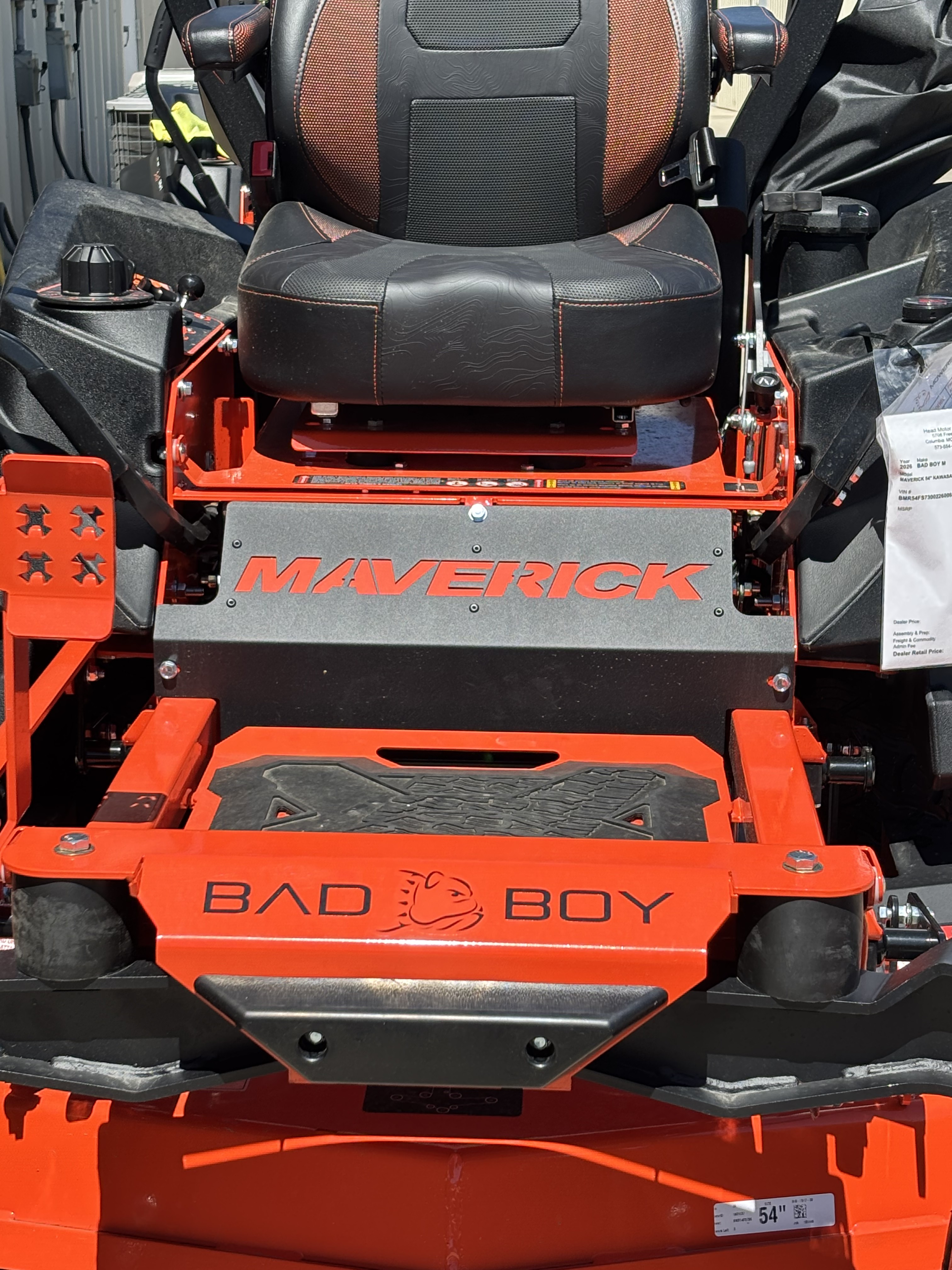 2026 Bad Boy Mowers Maverick 54 in. Kawasaki FS730V 24 hp in Columbia, Missouri - Photo 9