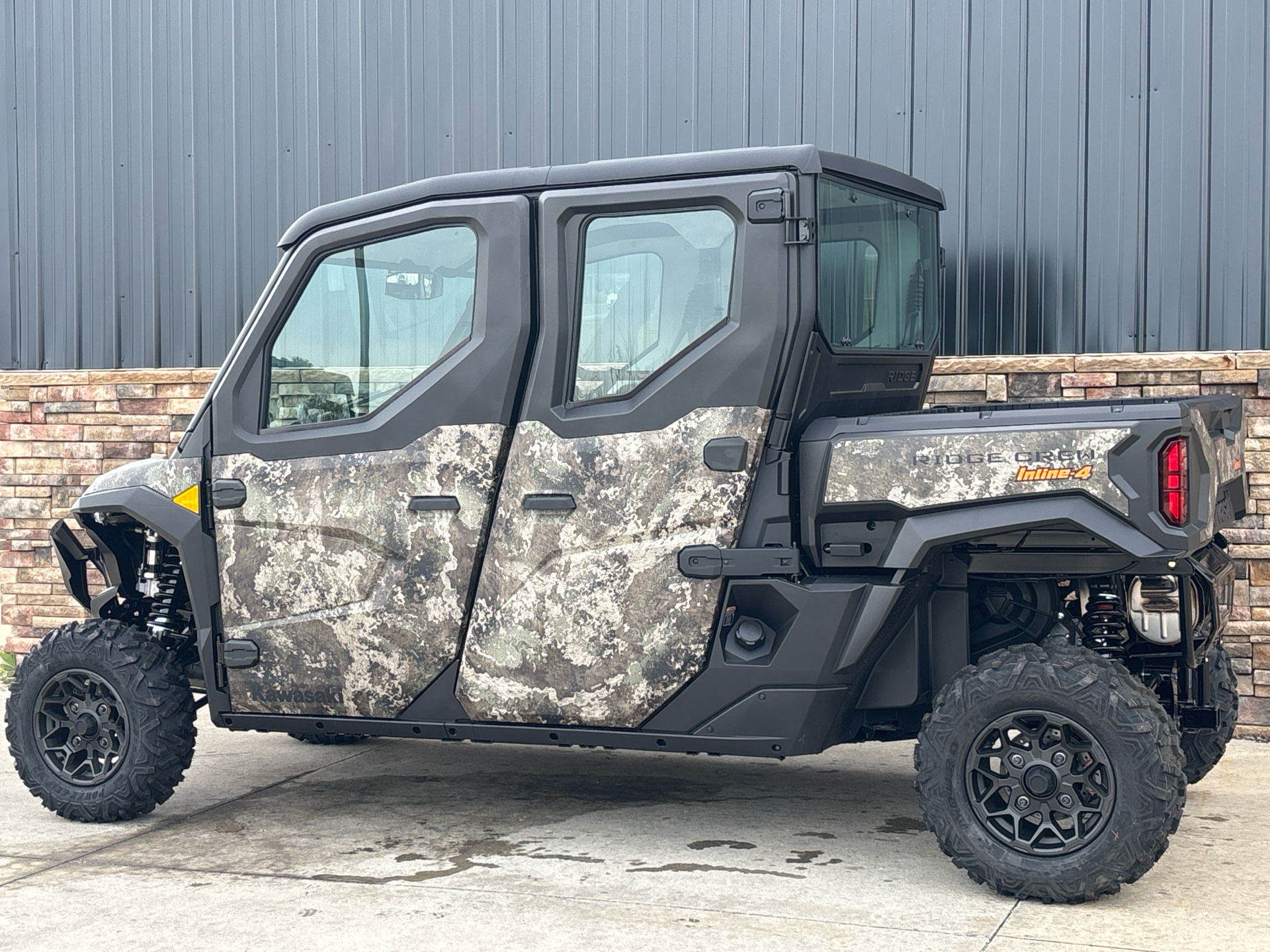 2025 Kawasaki RIDGE CREW HVAC CAMO in Columbia, Missouri - Photo 3