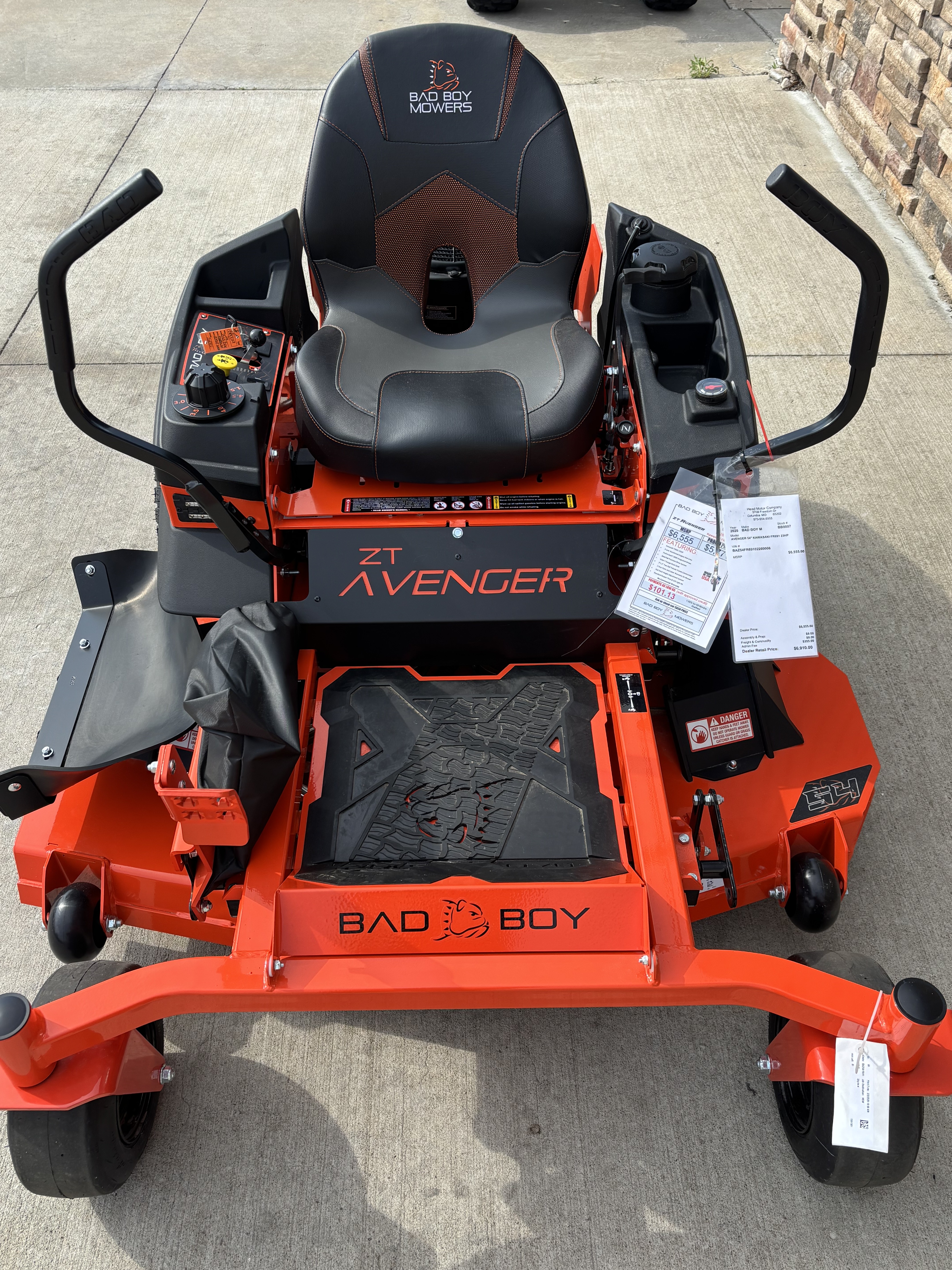 2026 Bad Boy Mowers ZT Avenger 54 in. Kawasaki FR691 23 hp in Columbia, Missouri - Photo 6