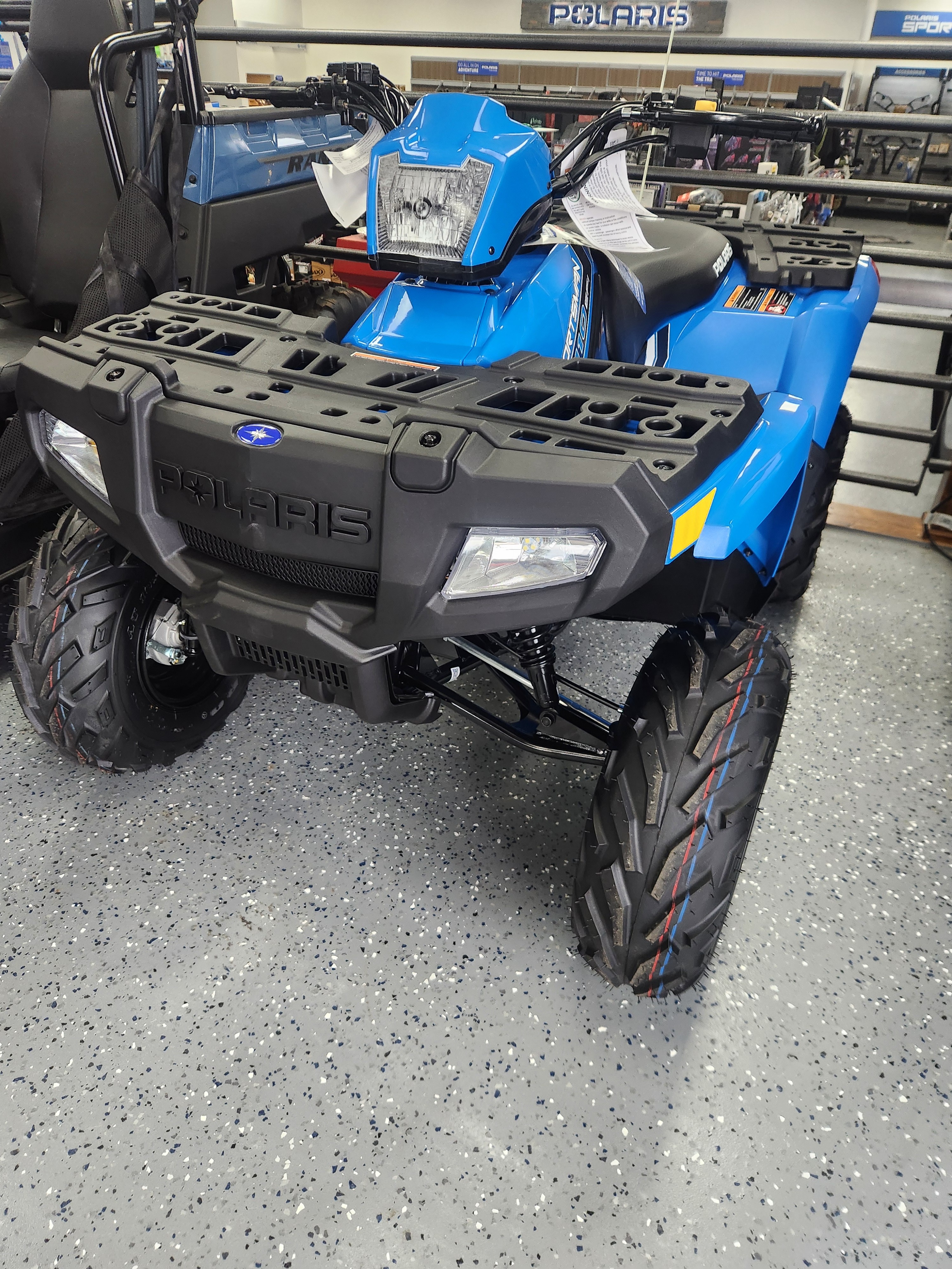 New 2026 Polaris Sportsman 110 EFI Velocity Blue | ATVs in Tecumseh MI |  POL094633