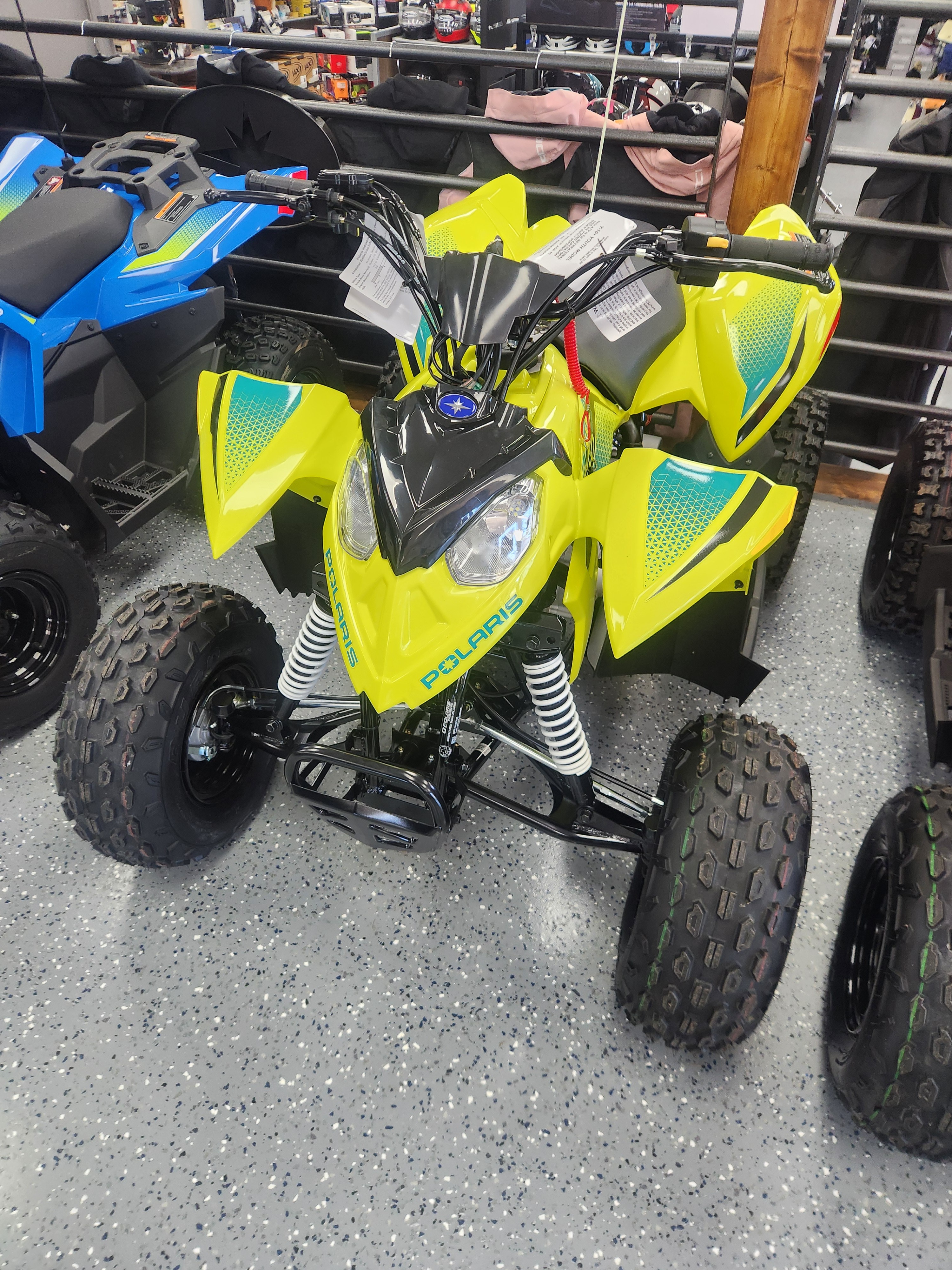 New 2026 Polaris Outlaw 110 EFI Lime Squeeze | ATVs in Tecumseh MI |  POL094930