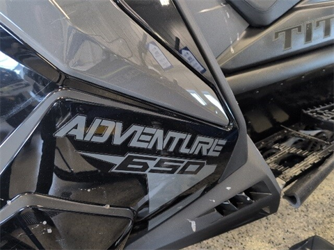 2025 Polaris 650 TITAN Adventure 155 1.8 ES in Two Harbors, Minnesota - Photo 7