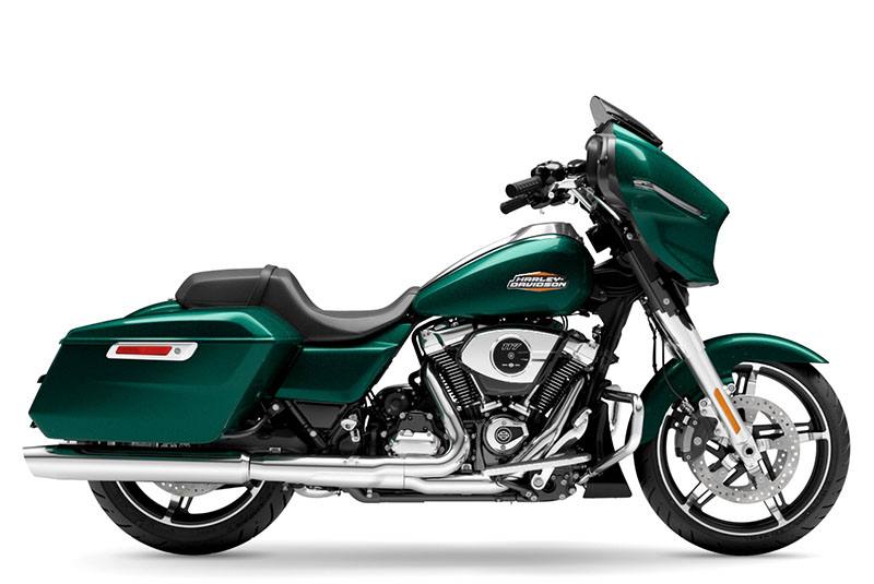 Harley-Davidson M ブラック/オリーブグリーン New 2024 Harley-Davidson Street Glide® Alpine Green (Chrome Finish