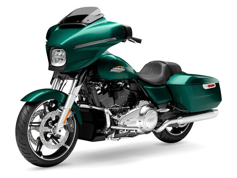New 2024 Harley-Davidson Street Glide® Alpine Green (Chrome Finish