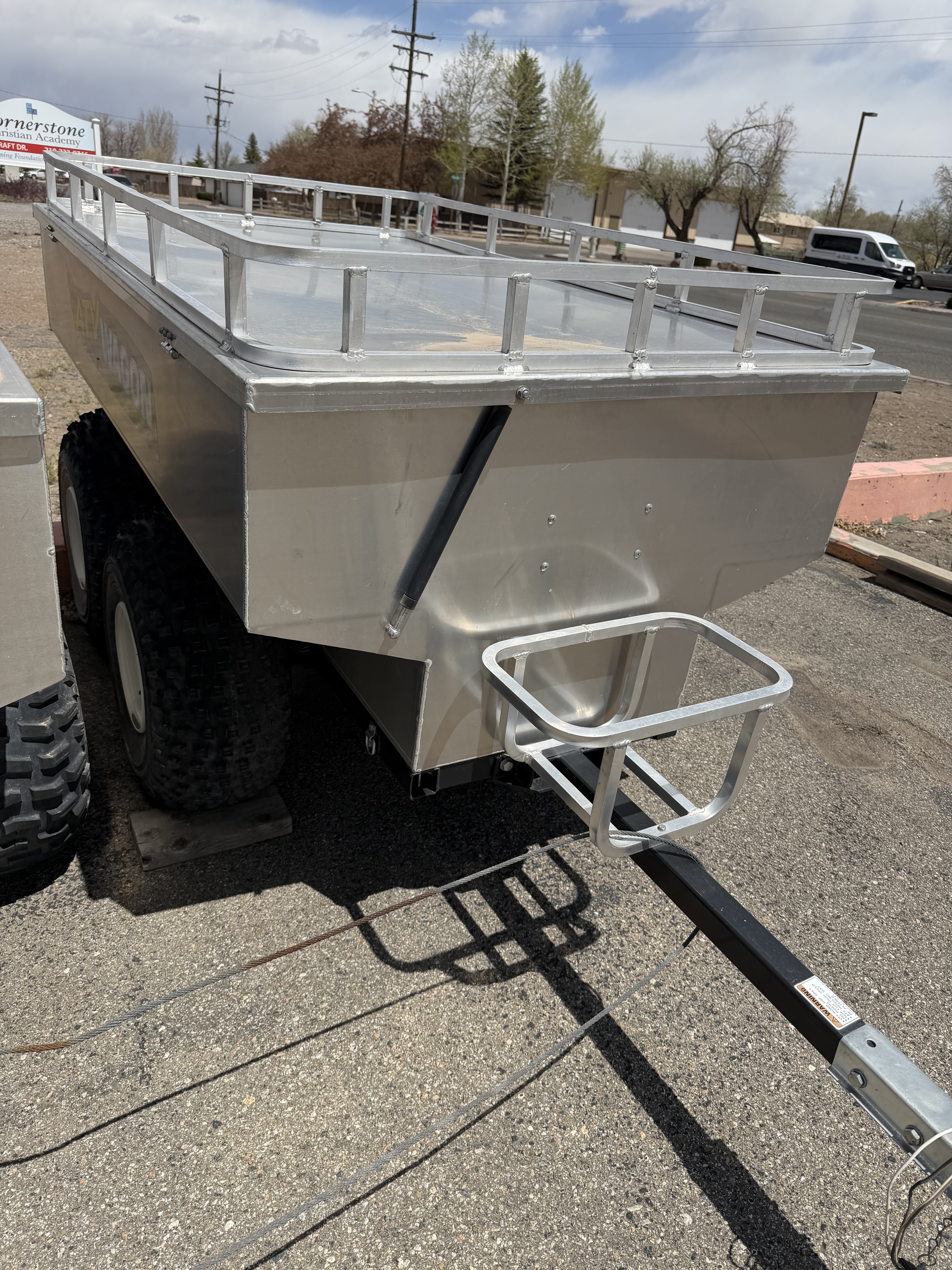 Bosski ATV Wagon Dual Axle