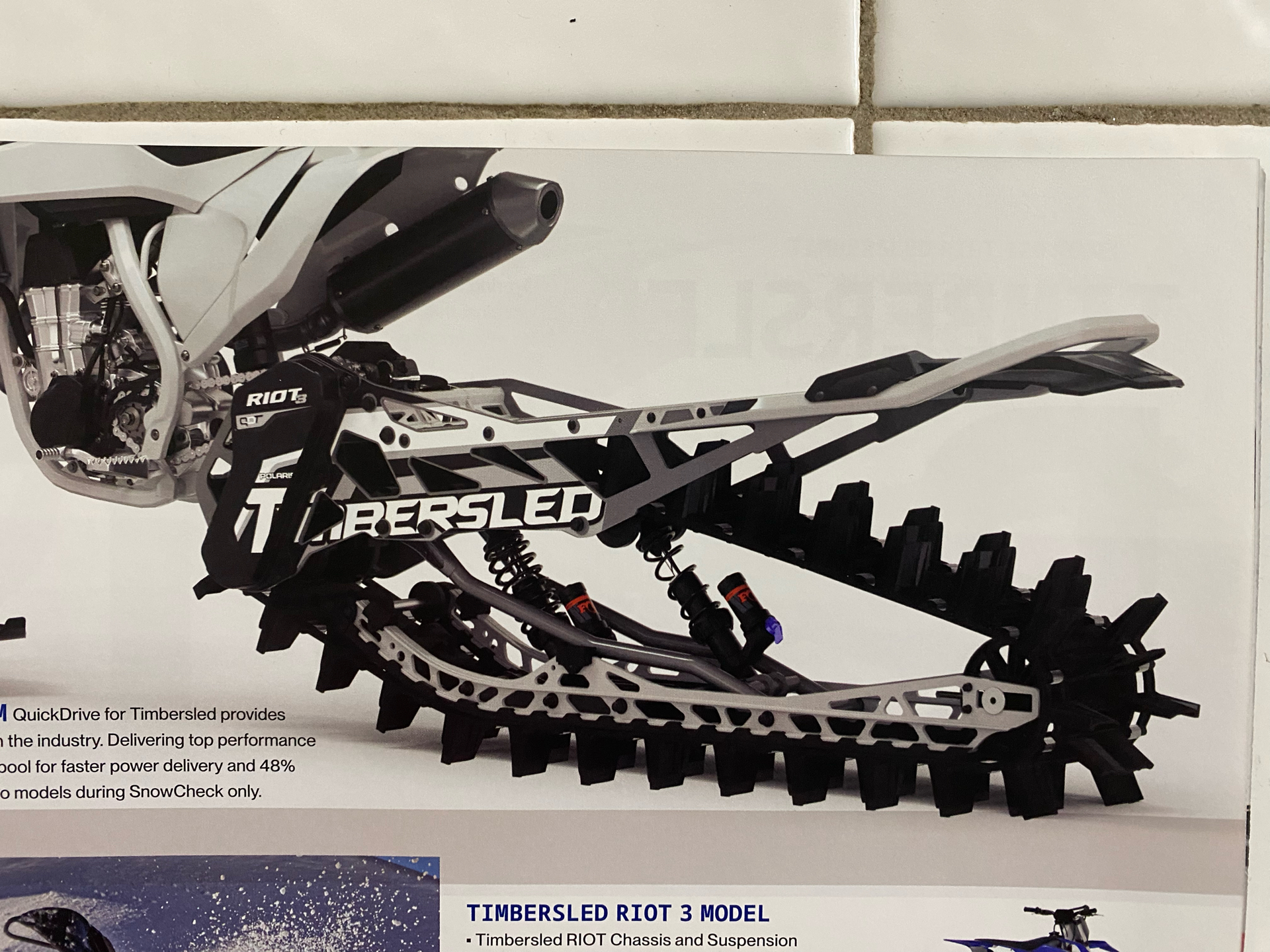 2023 Polaris TIMBERSLED RIOT 3 S PREMIUM