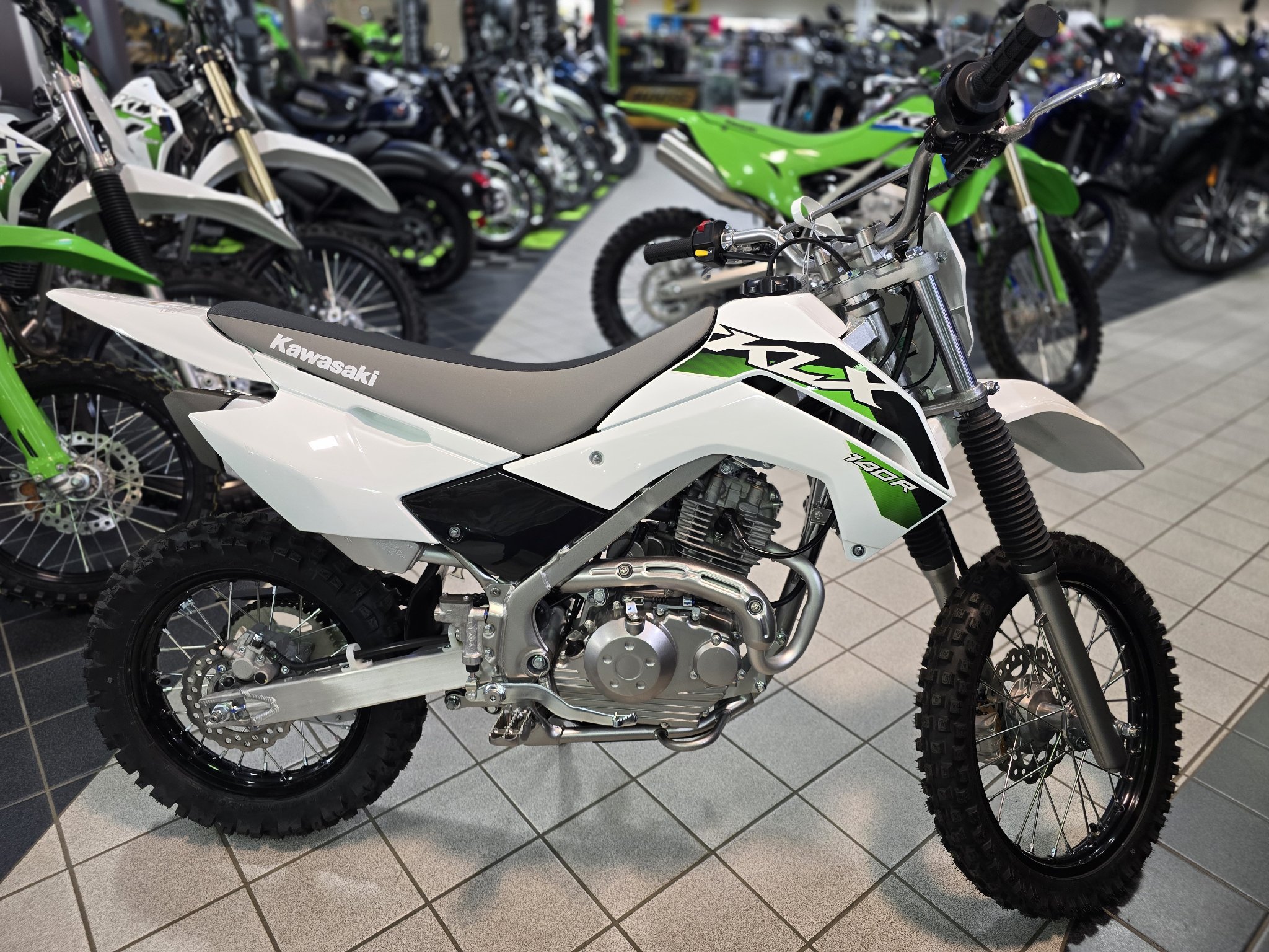 New 2026 Kawasaki KLX®140R | Motorcycles in Asheville NC | Bright