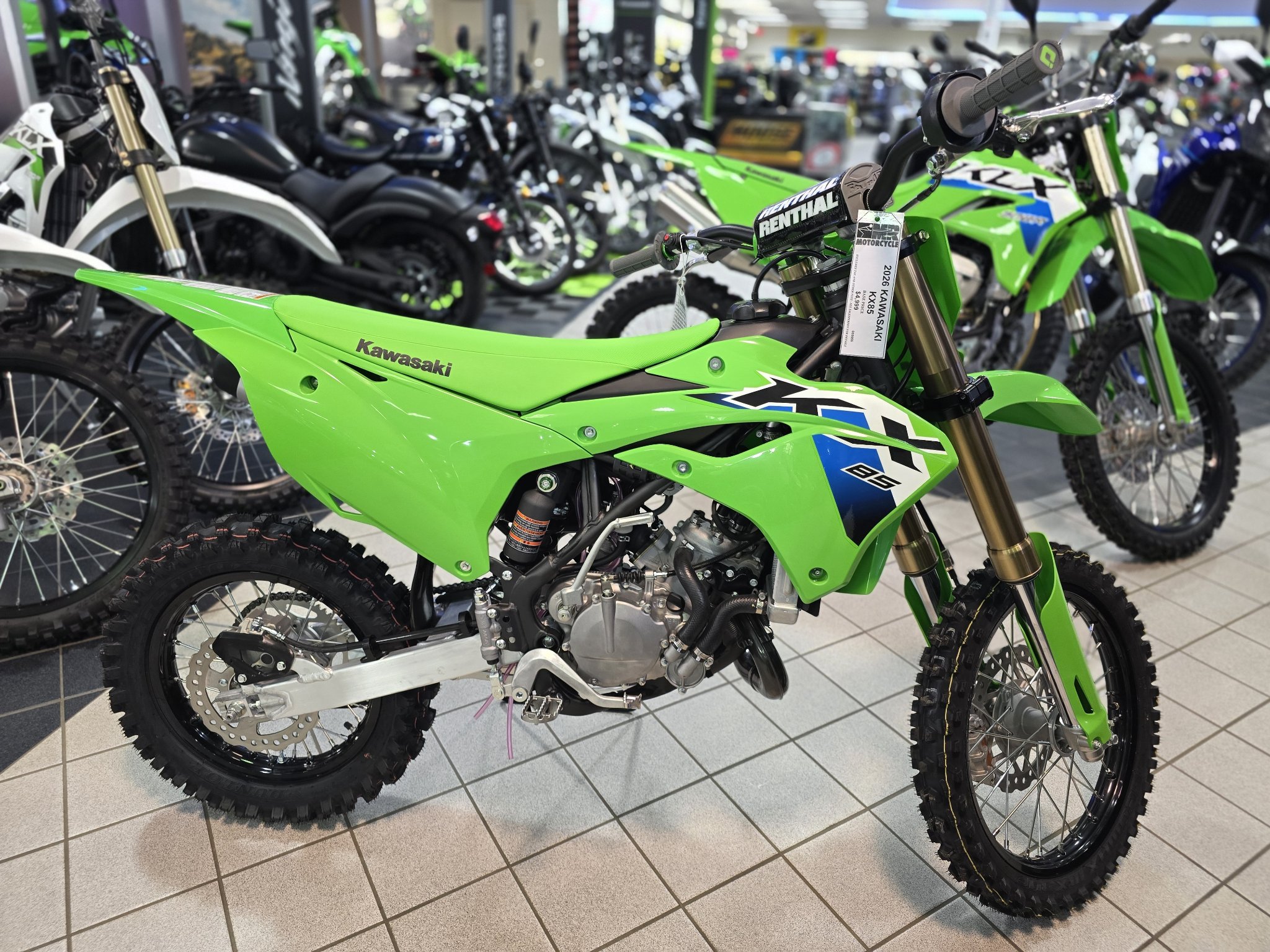 ホンダ８５ｃｃです。 New 2026 Kawasaki KX™85 | Motorcycles in Asheville NC | Lime Green