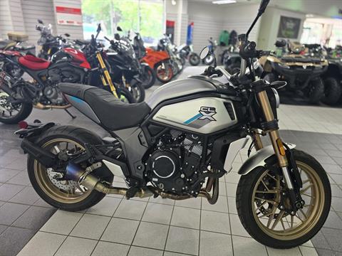 Used 2022 CFMOTO 700CL-X | Motorcycles in Asheville NC | Coal Grey