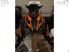 Used 2023 Arctic Cat ZR 8000 137 ES QS3 Black / Woody's Orange