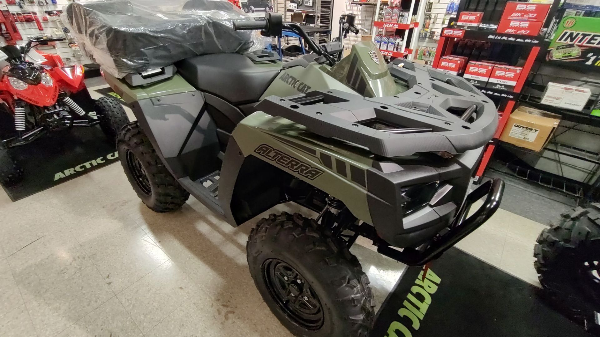 New 2026 Arctic Cat Alterra 600 EPS Marsh Green ARC200335 | ATVs