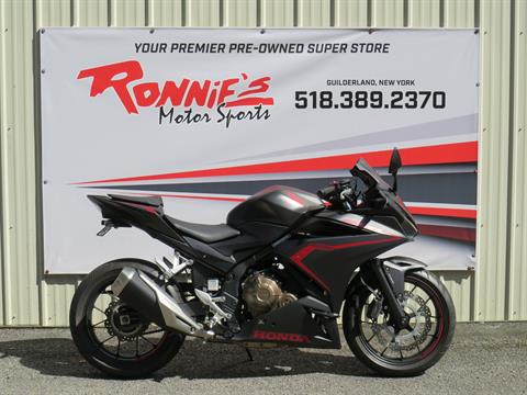 Used 2019 Honda CBR500R ABS Motorcycles in Guilderland, NY Stock