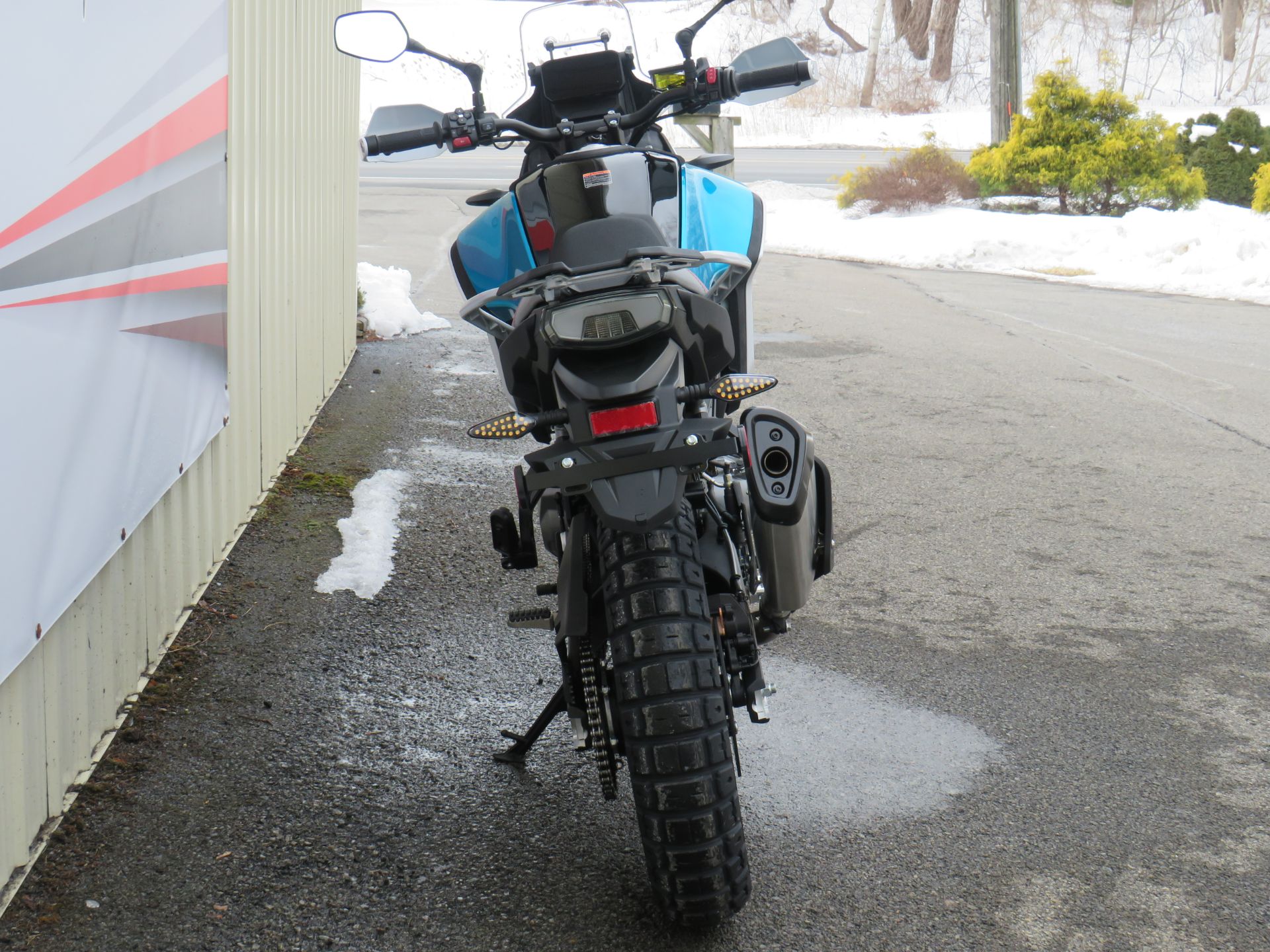 New 2025 CFMOTO IBEX 450 Zephyr Blue | Motorcycles in New
