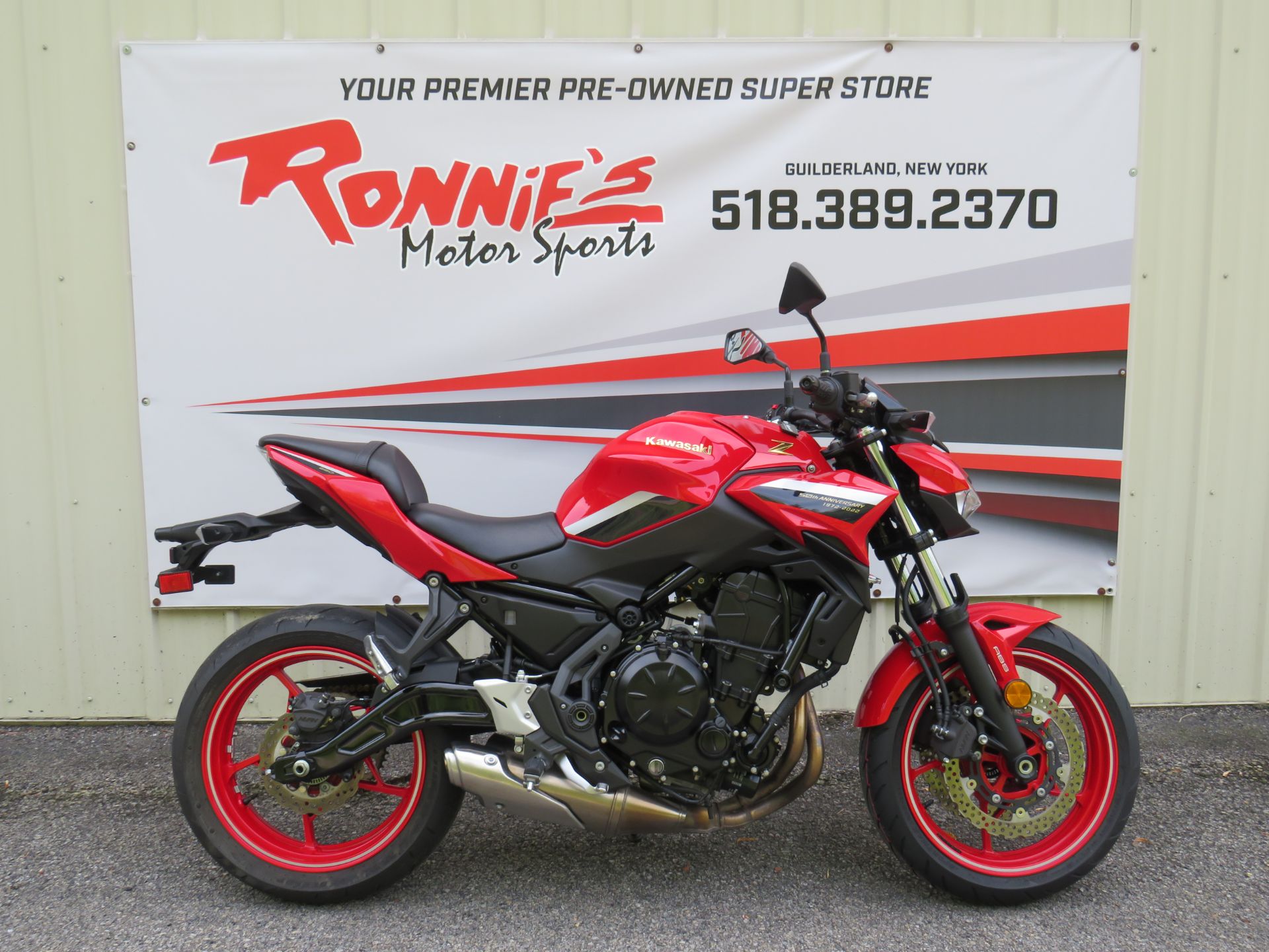 【新品未開封】富士 50th Anniversary Edition Used 2022 Kawasaki Z650 50th Anniversary Motorcycles in
