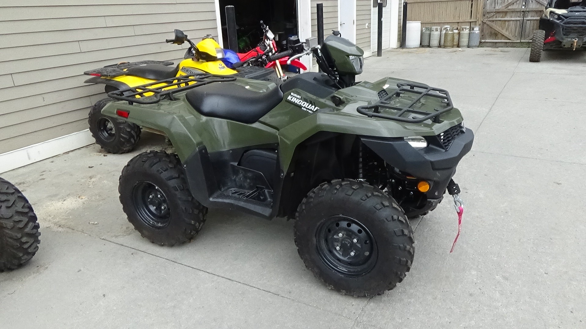 2024 Suzuki KingQuad 750AXi 3