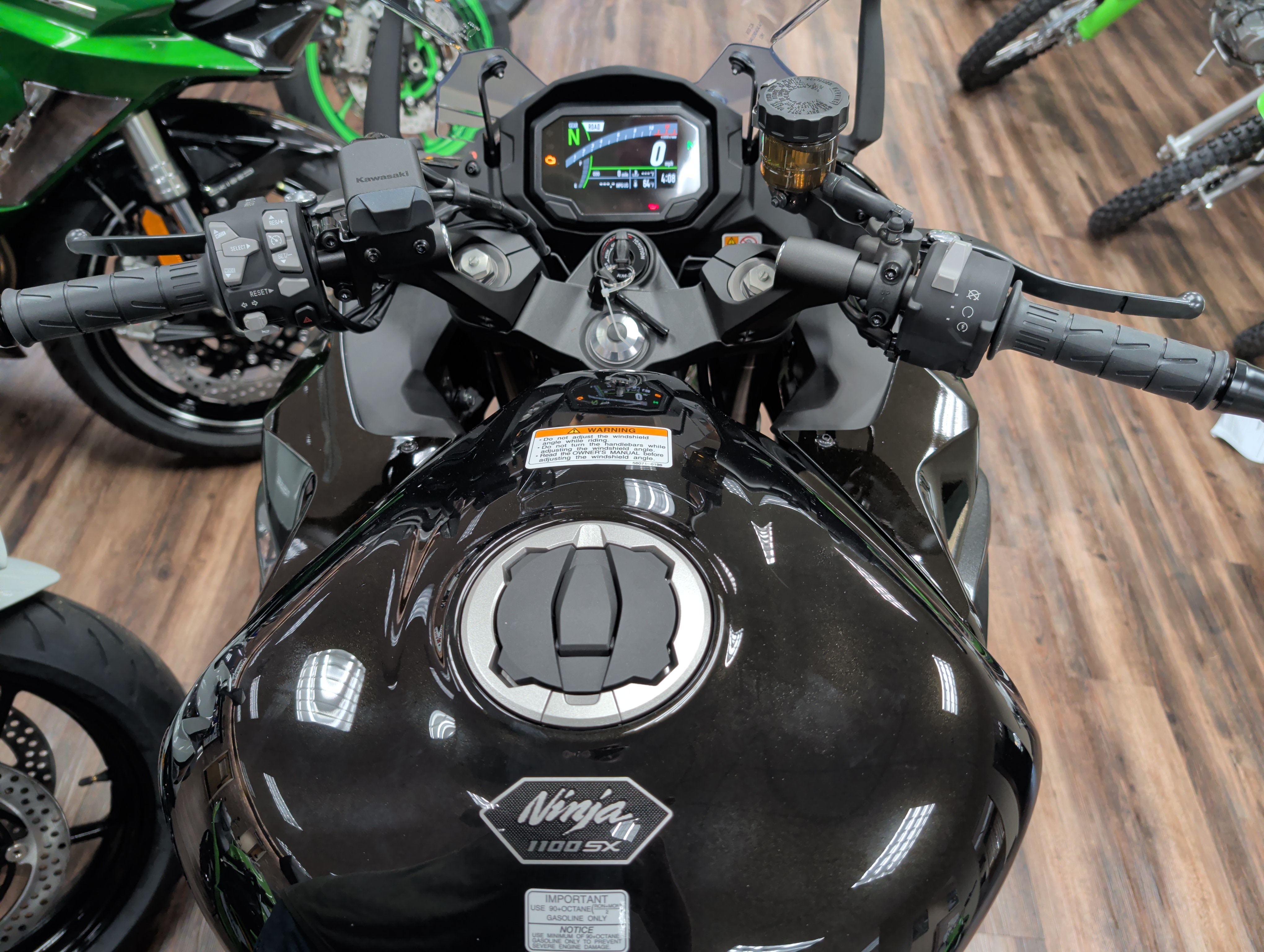 New 2026 Kawasaki Ninja® 1100SX ABS Motorcycles in Statesville, NC