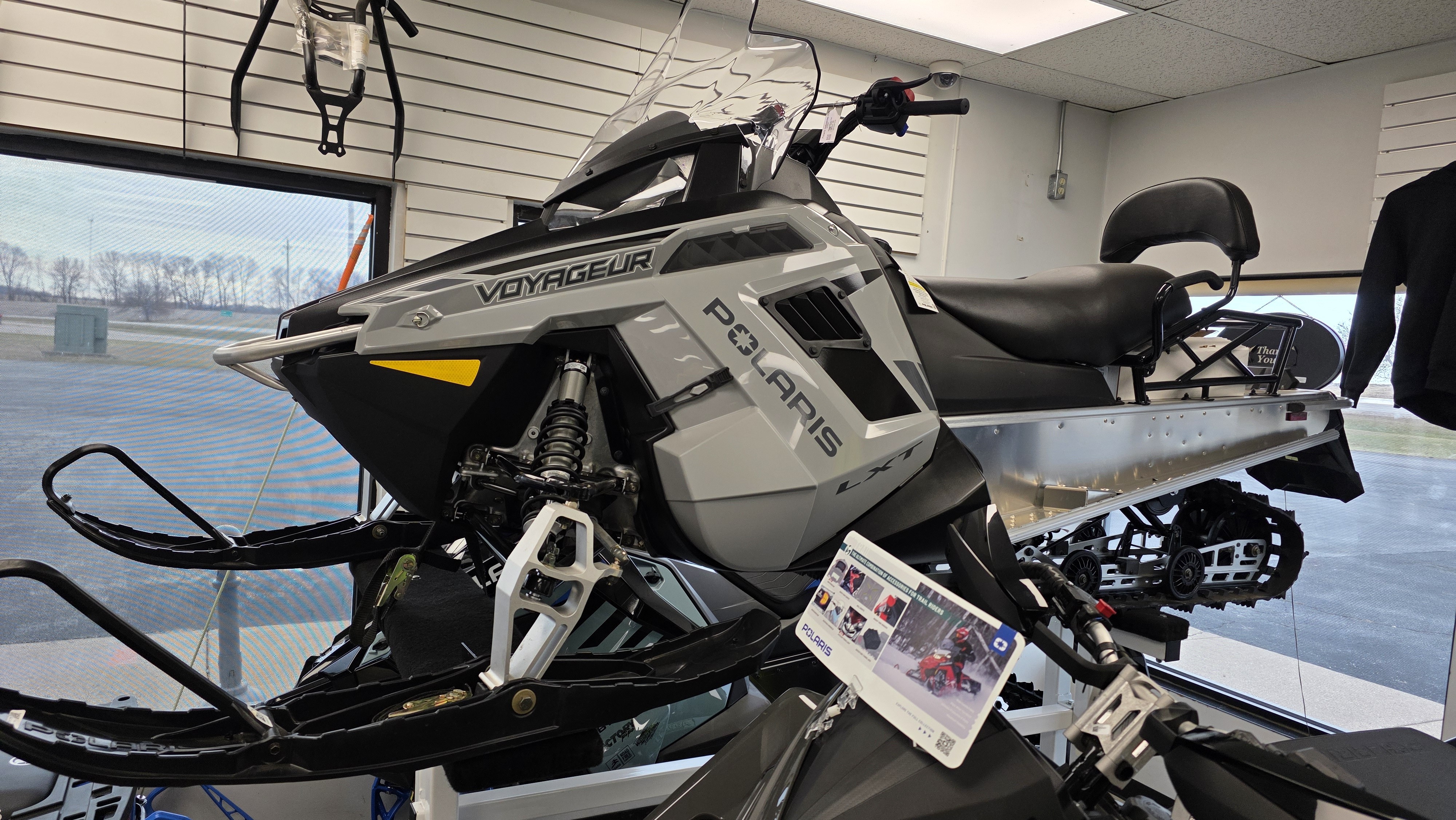 New 2025 Polaris 550 Voyageur LXT 144 ES, Orion IL | Specs, Price