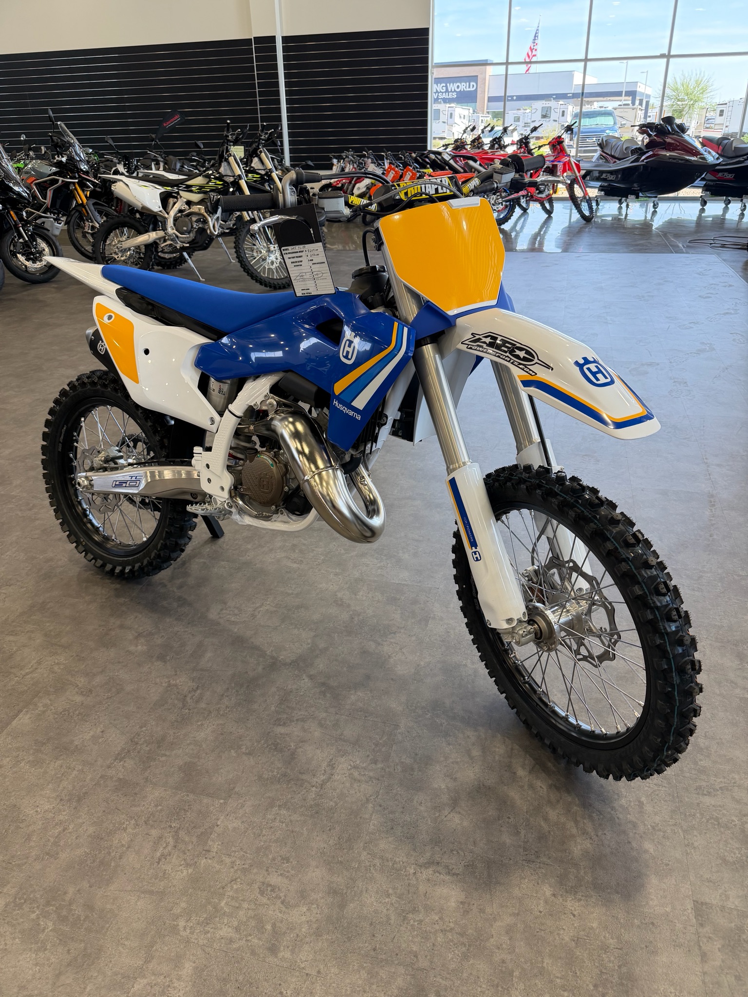 2025 Husqvarna TC 150 Heritage 1
