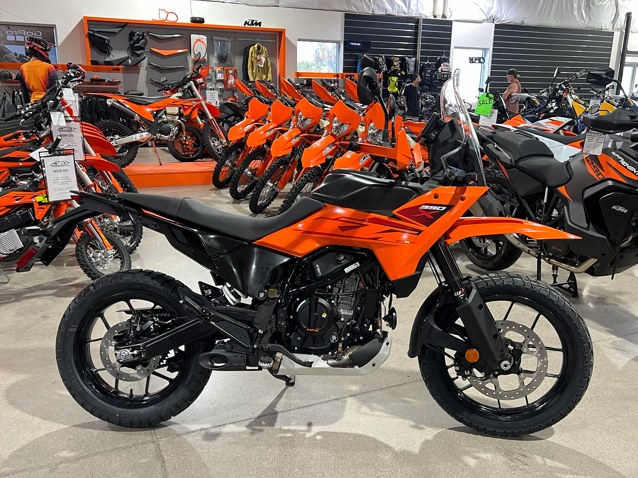 2026 KTM 390 Adventure X 1
