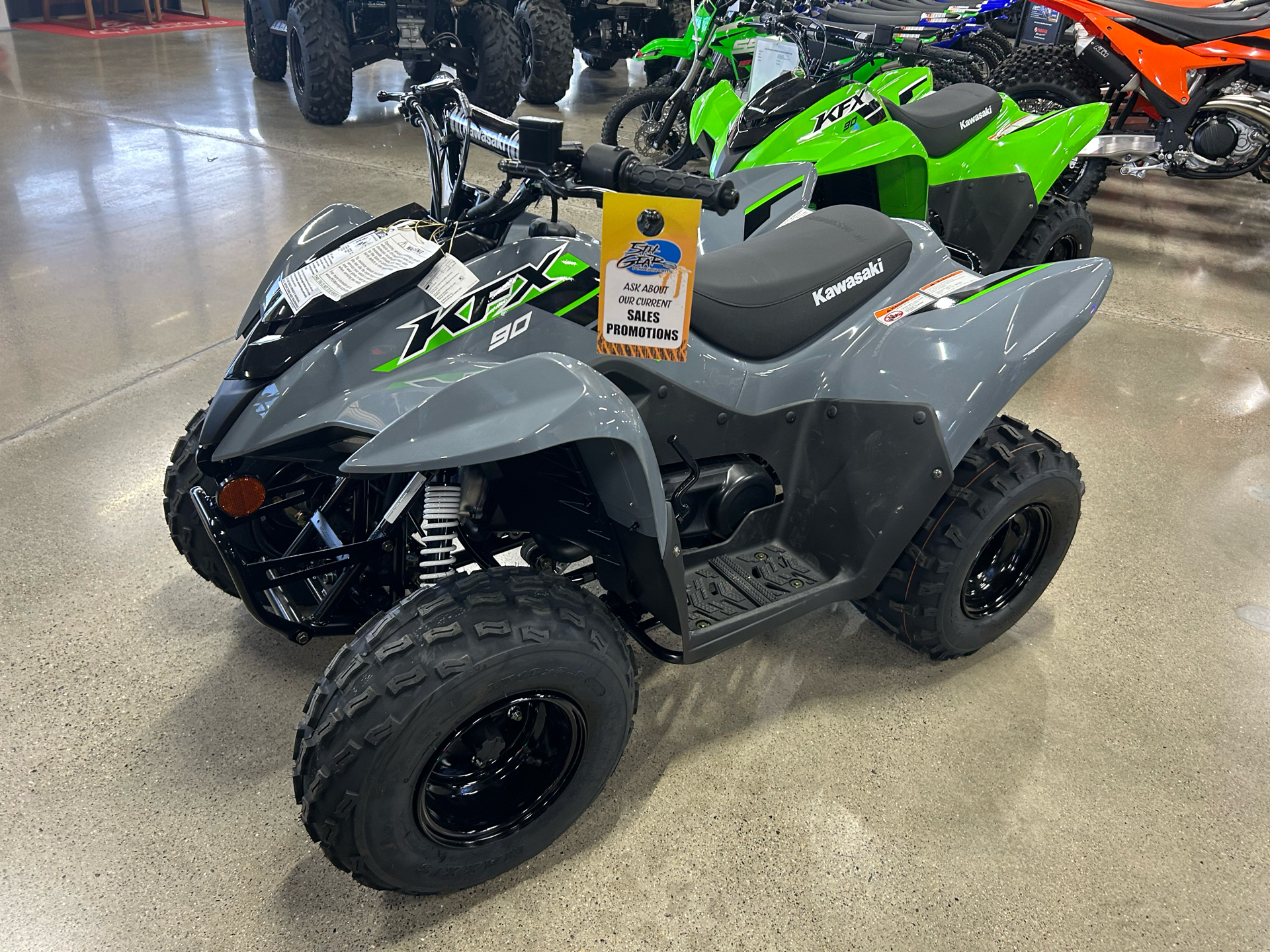 New 2025 Kawasaki KFX 90, Elko NV | Specs, Price, Photos