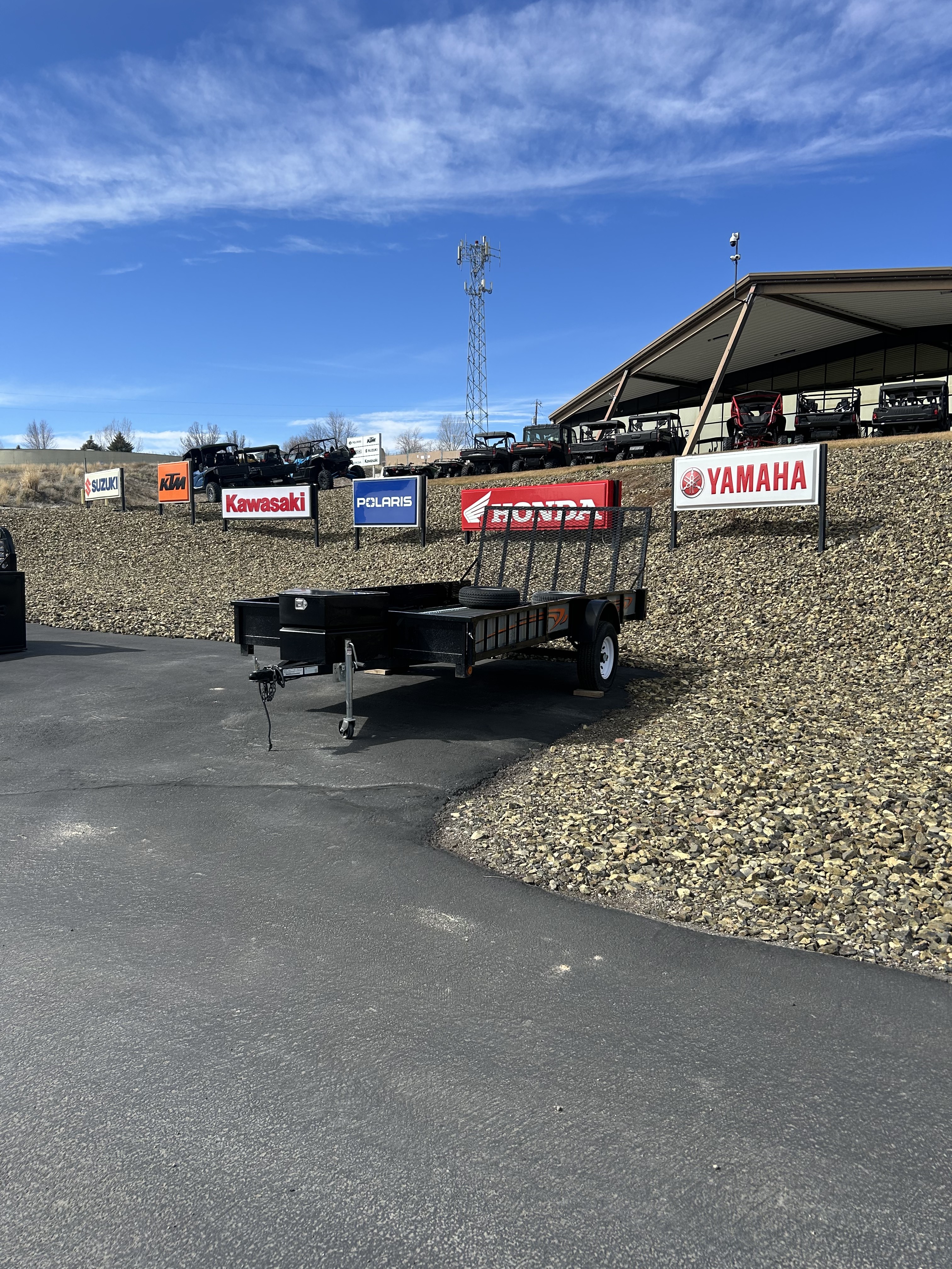 2×3 Enclosed Cargo Trailer