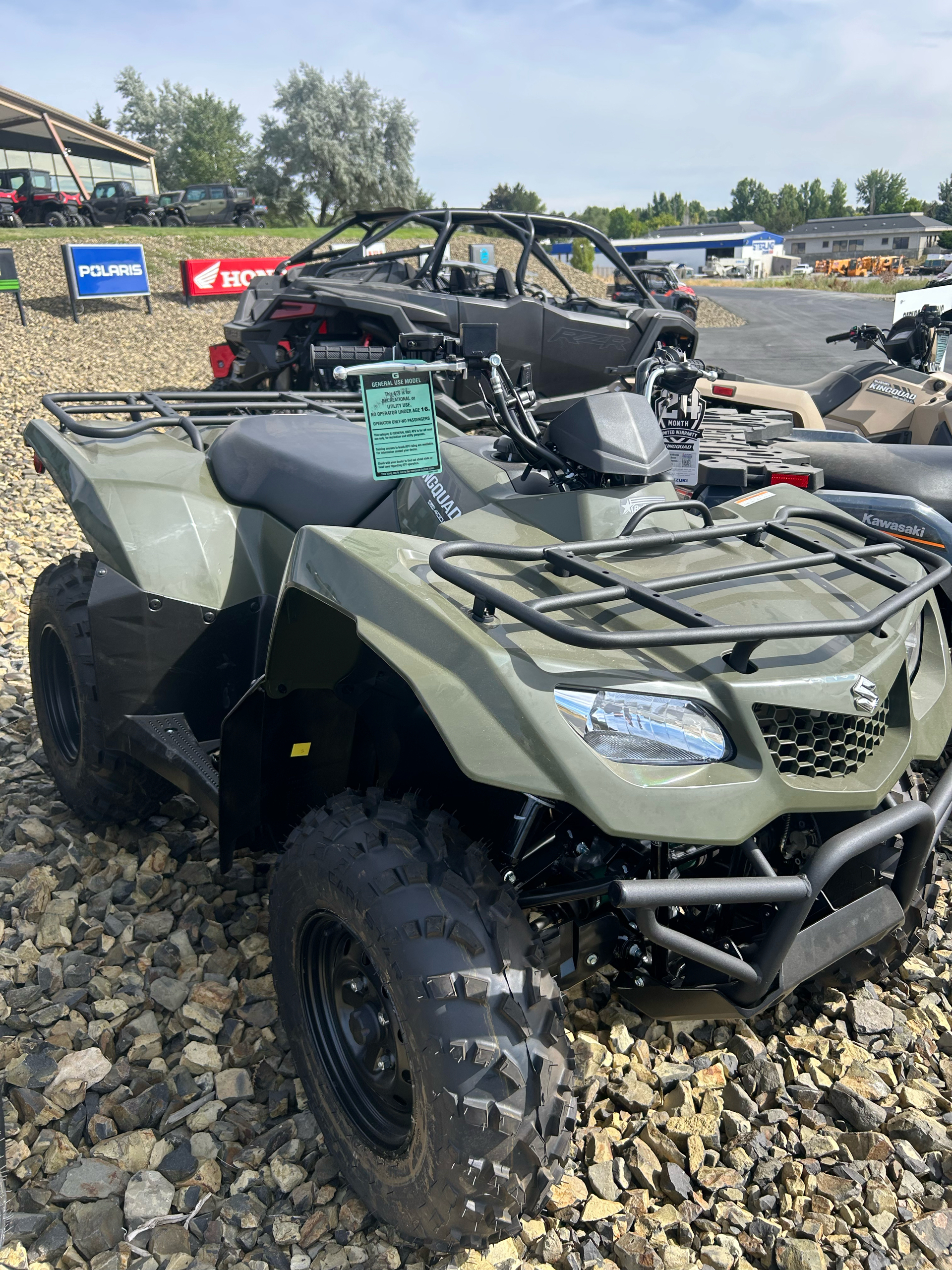 New 2025 Suzuki KingQuad 400ASi, Elko NV | Specs, Price, Photos