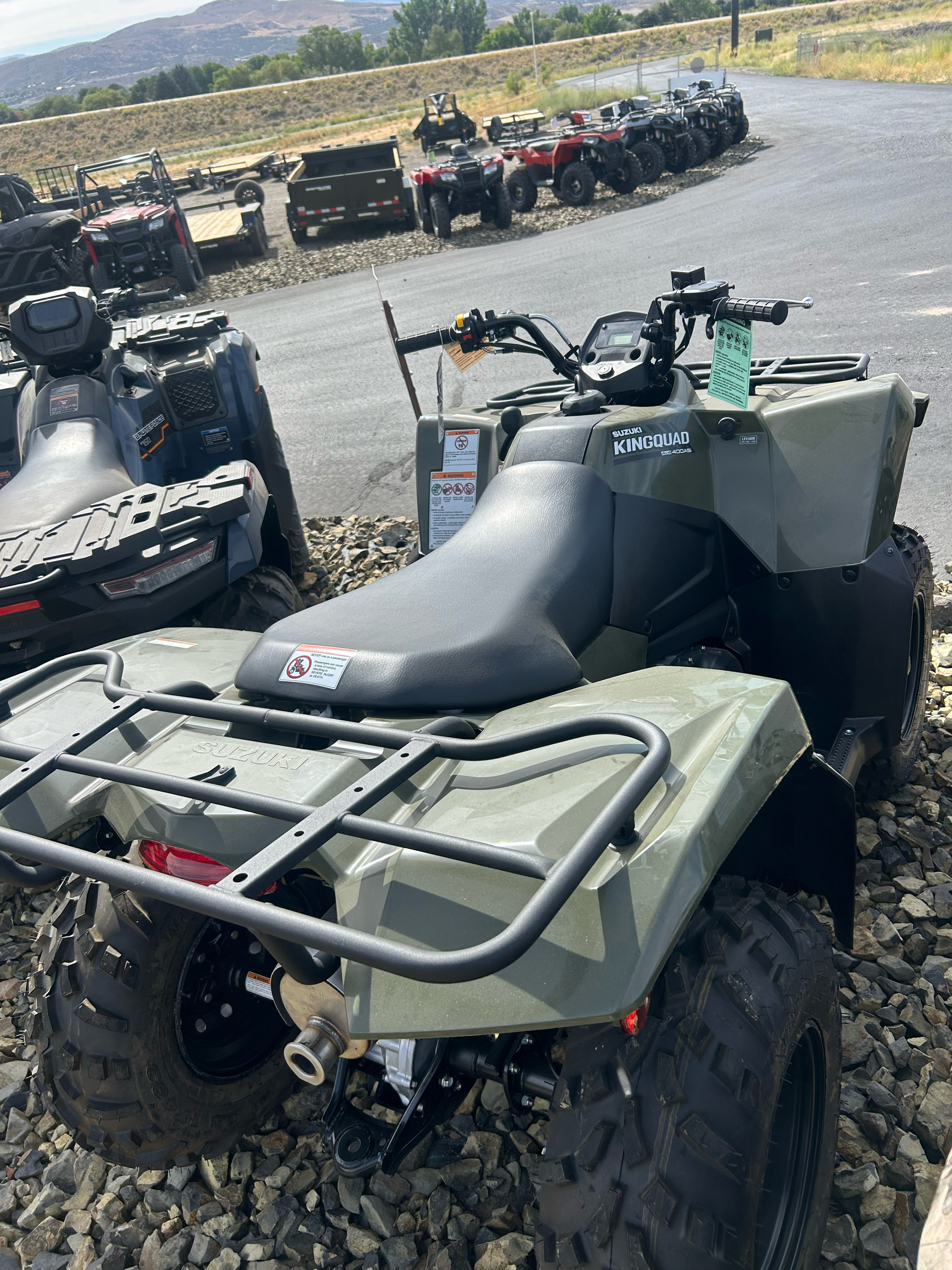 New 2025 Suzuki KingQuad 400ASi, Elko NV | Specs, Price, Photos