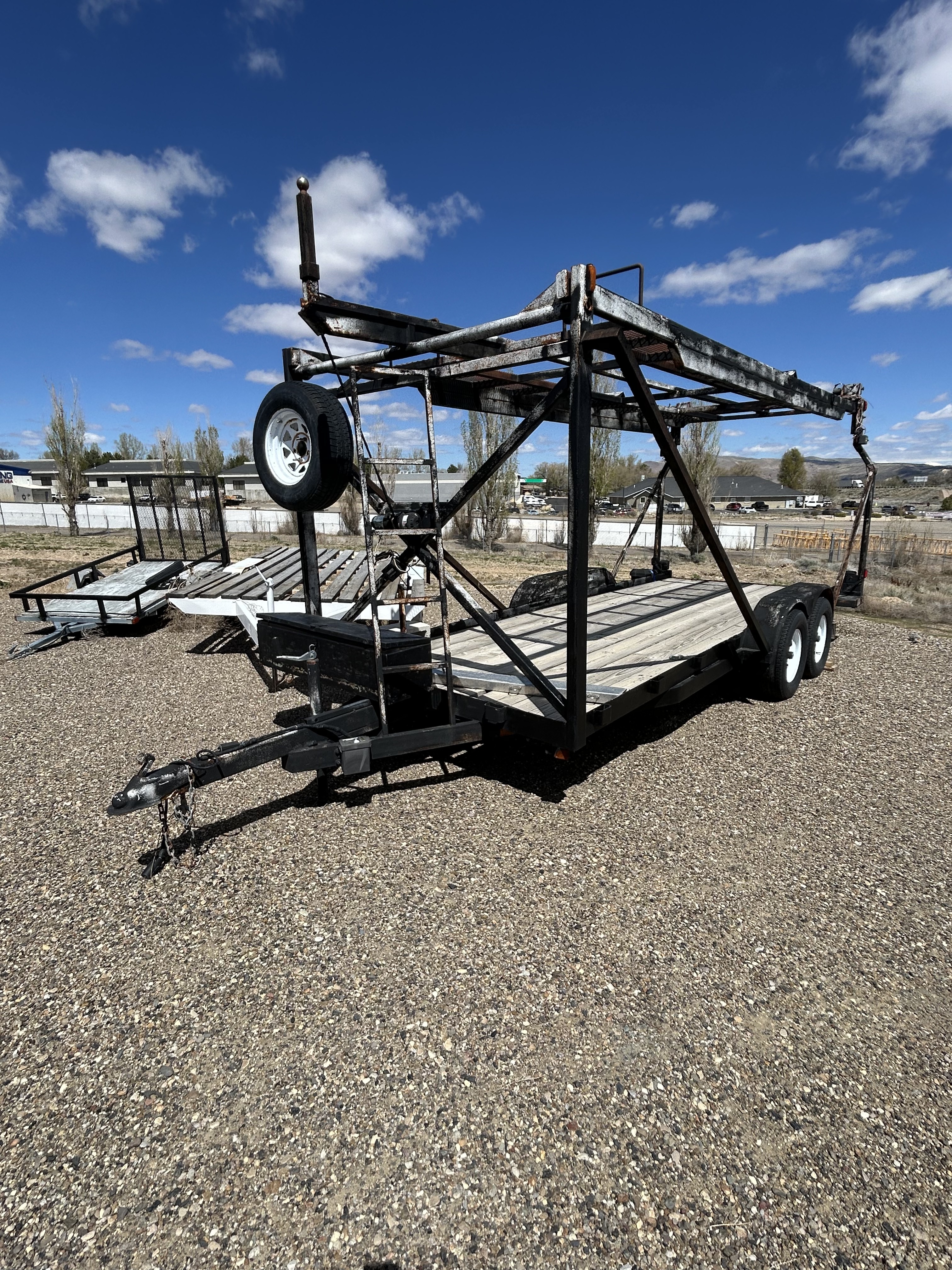 1997 7X18 FOOT 7K STACK TRAILER
