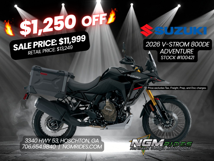2026 Suzuki V-Strom 800DE Adventure