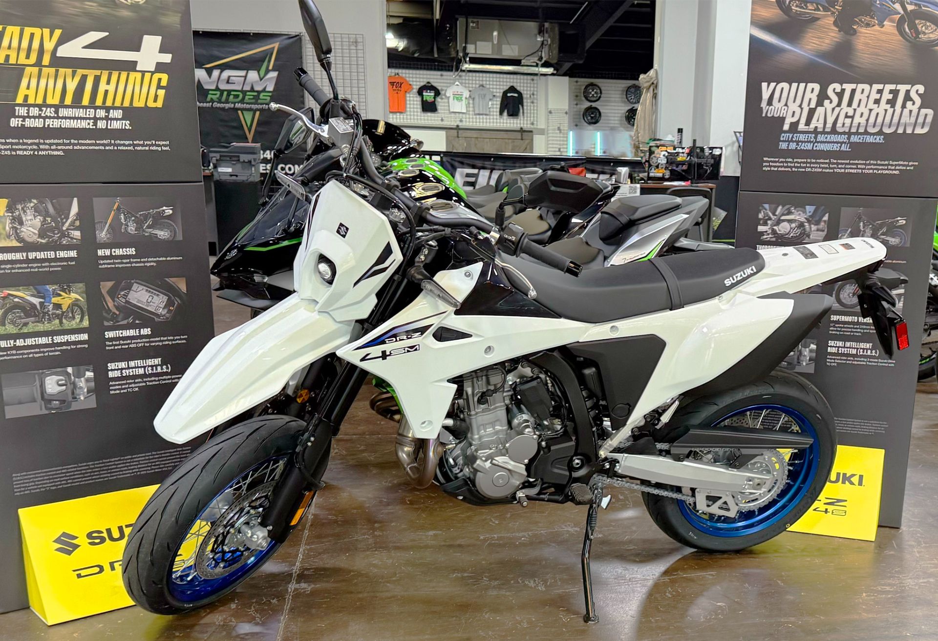 New 2025 Suzuki DR-Z4SM, Hoschton GA | Specs, Price, Photos