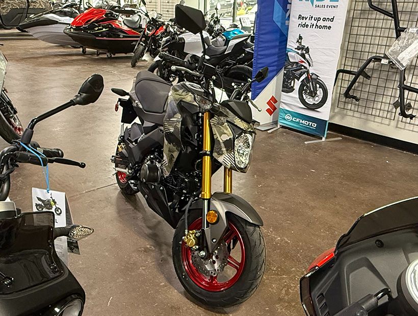 New 2025 Kawasaki Z125 Pro, Hoschton GA | Specs, Price, Photos