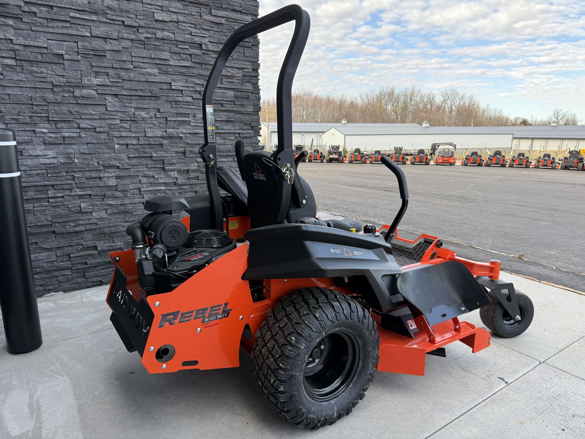 New 2026 Bad Boy Mowers Rebel 61 in. Kawasaki FX820V EVO EFI 34 hp