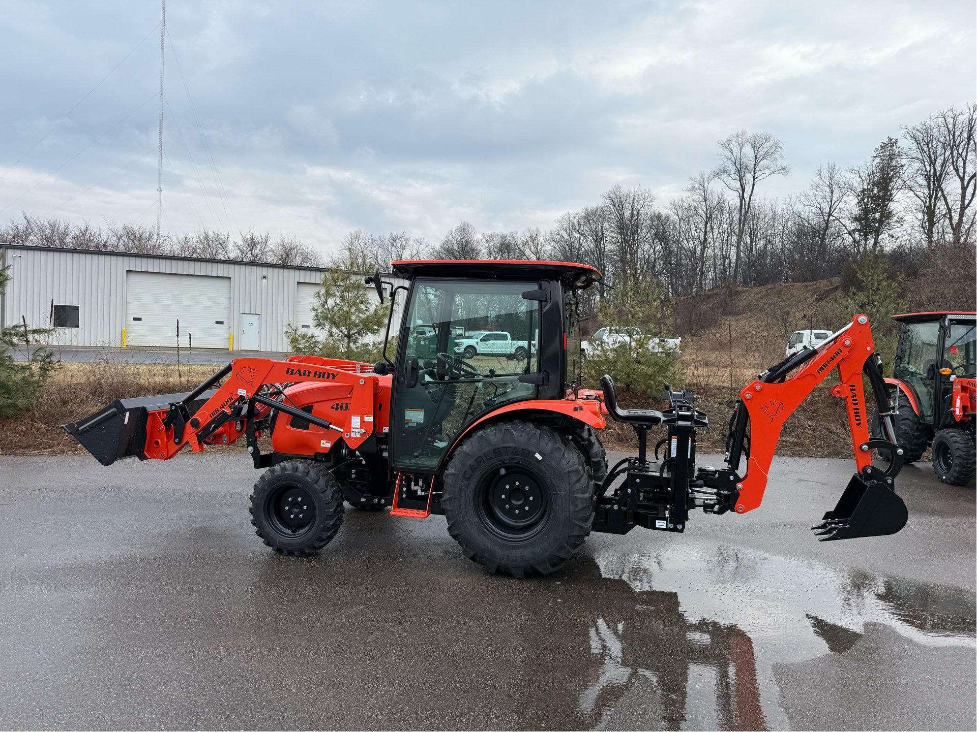 New 2024 Bad Boy Mowers 4035 Cab with Loader Tractors in