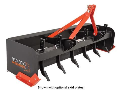 New 2025 Bad Boy Mowers 6 ft Box Blade Blades in Rothschild, WI