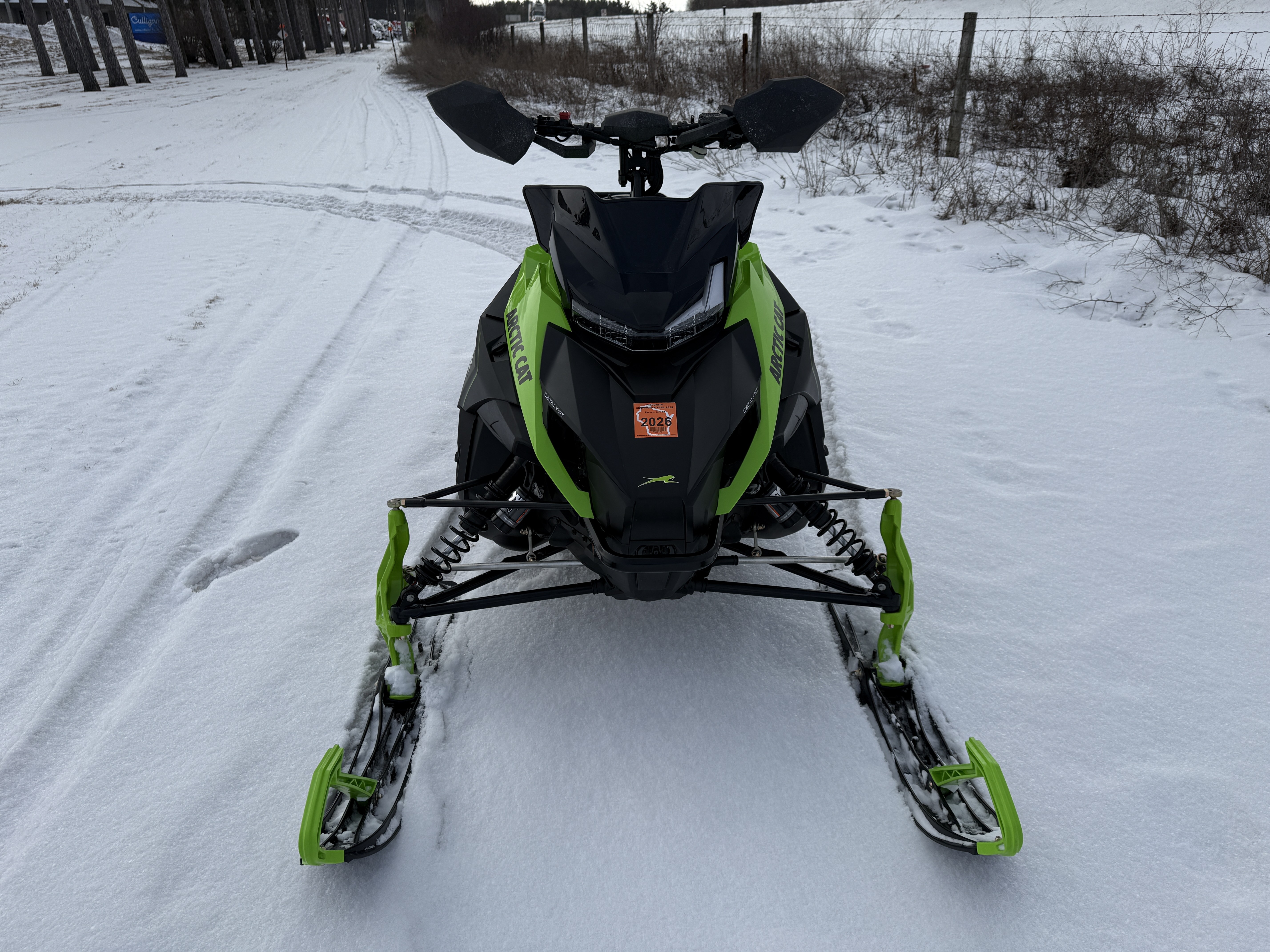 Used 2025 Arctic Cat ZR 858 R-XC ES Snowmobiles in Rothschild, WI