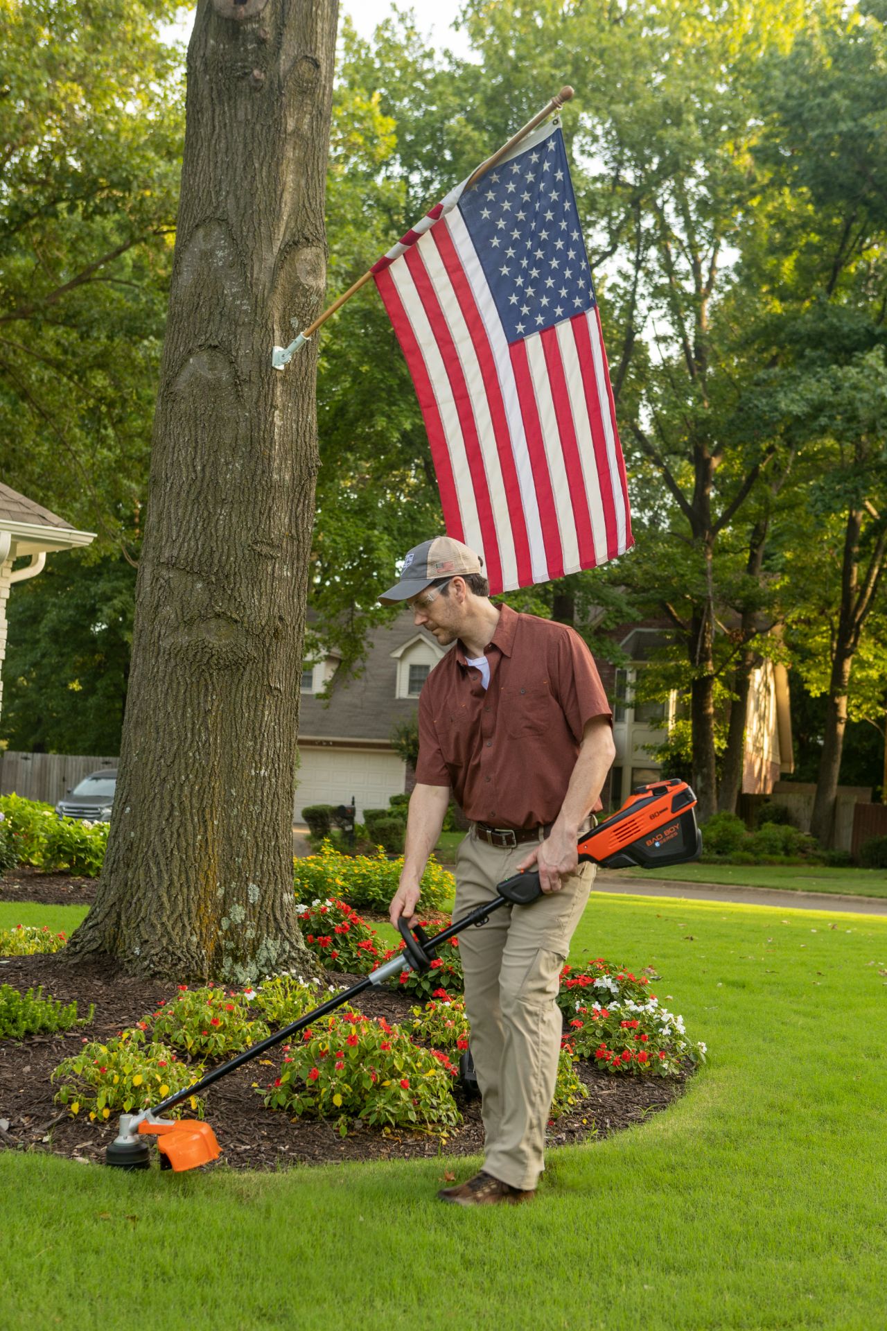 New BadBoy E-Series 80V String Trimmer With 2Ah Battery