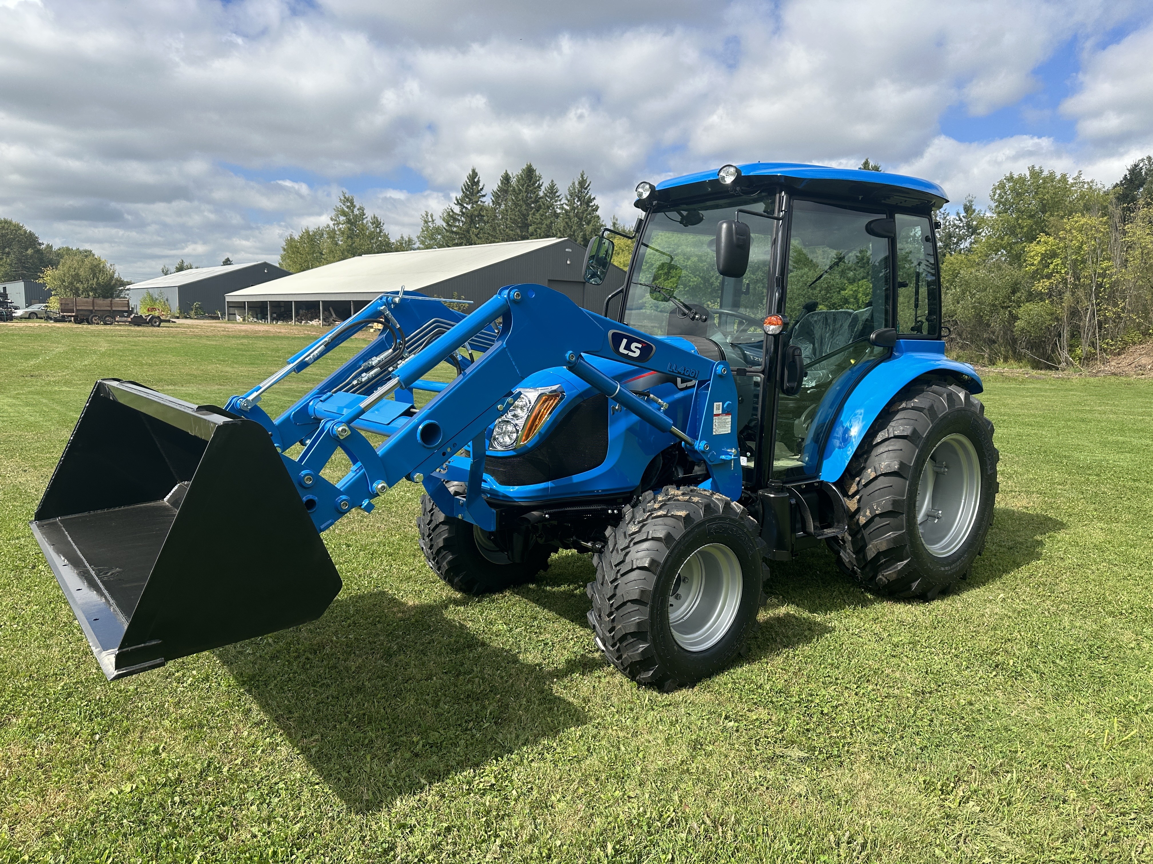 New 2025 LS Tractor MT357HCL W/ Cab & LL4001 Loader & 72