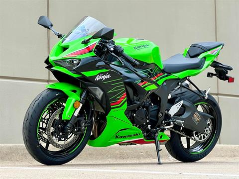 New 2024 Kawasaki Ninja ZX-6R KRT Edition | Motorcycles in Plano